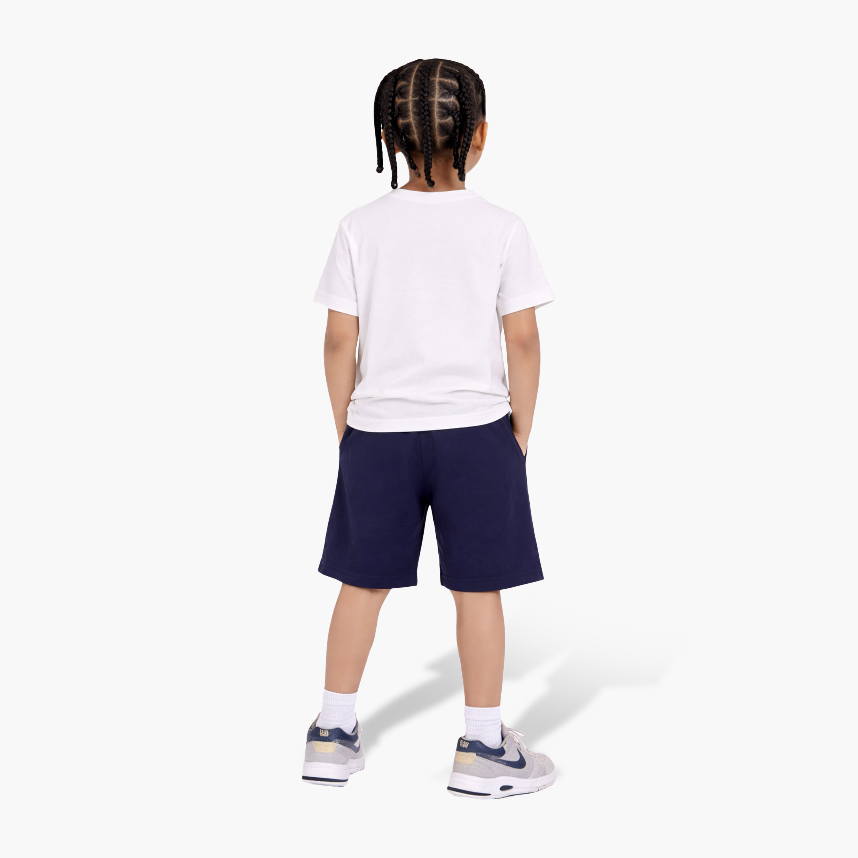 Victor and Jane Half Sleeves Boat Printed T-Shirt & Shorts Set-boys-clothing-setsandcoords-image-3