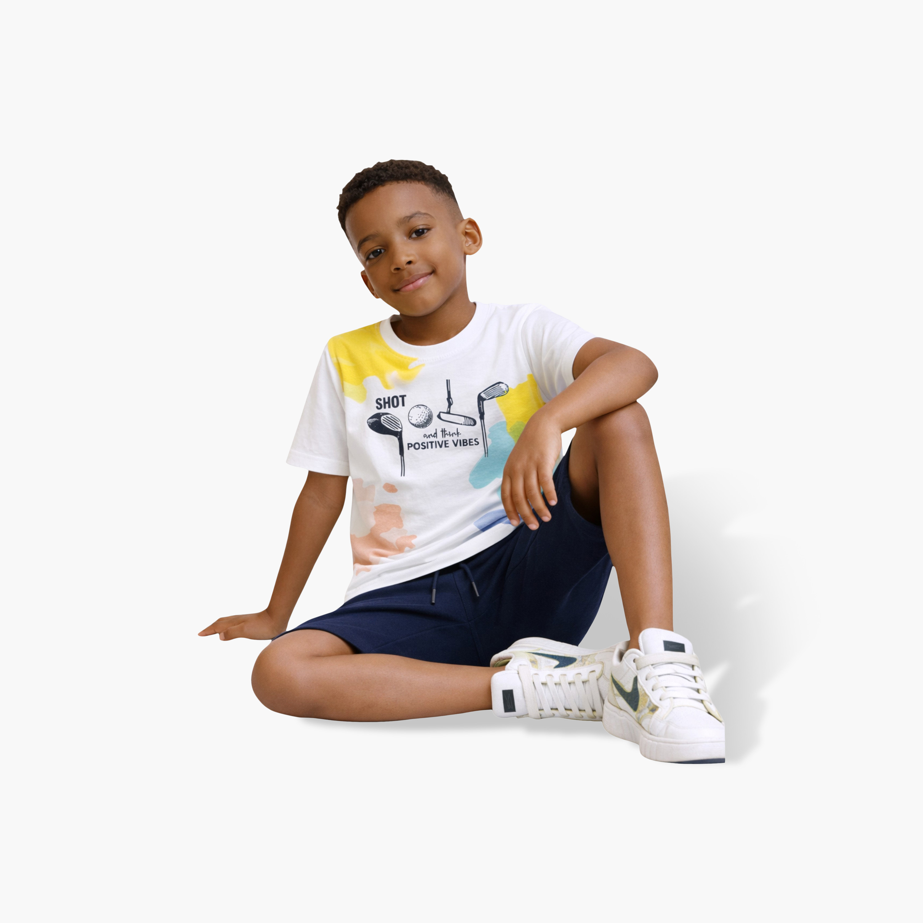 Victor and Jane Surf Festival Printed T-Shirt & Navy Shorts Set-boys-clothing-setsandcoords-image-4