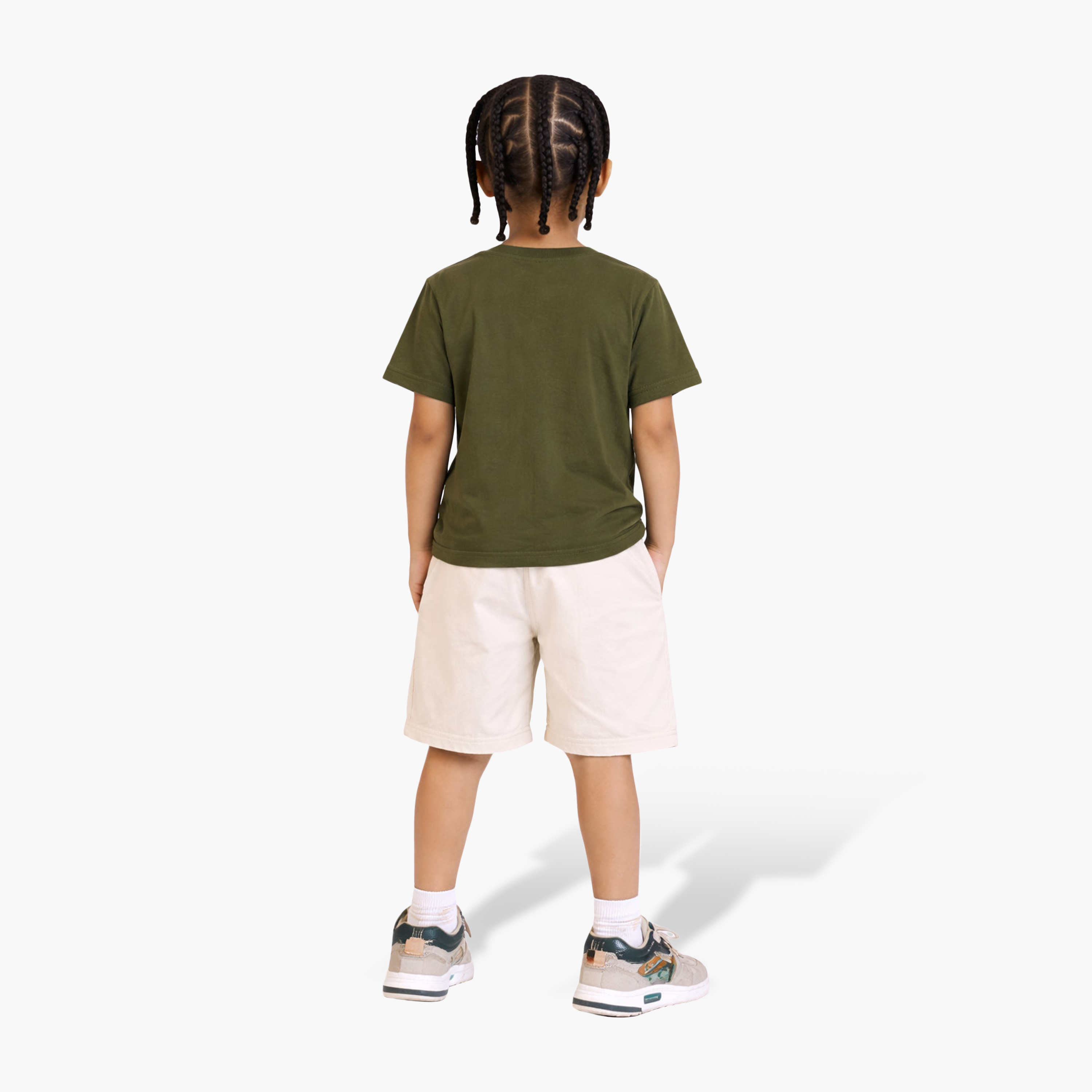 Victor and Jane Half Sleeves Roar Dino Printed T-Shirt & Shorts Set-boys-clothing-setsandcoords-image-4