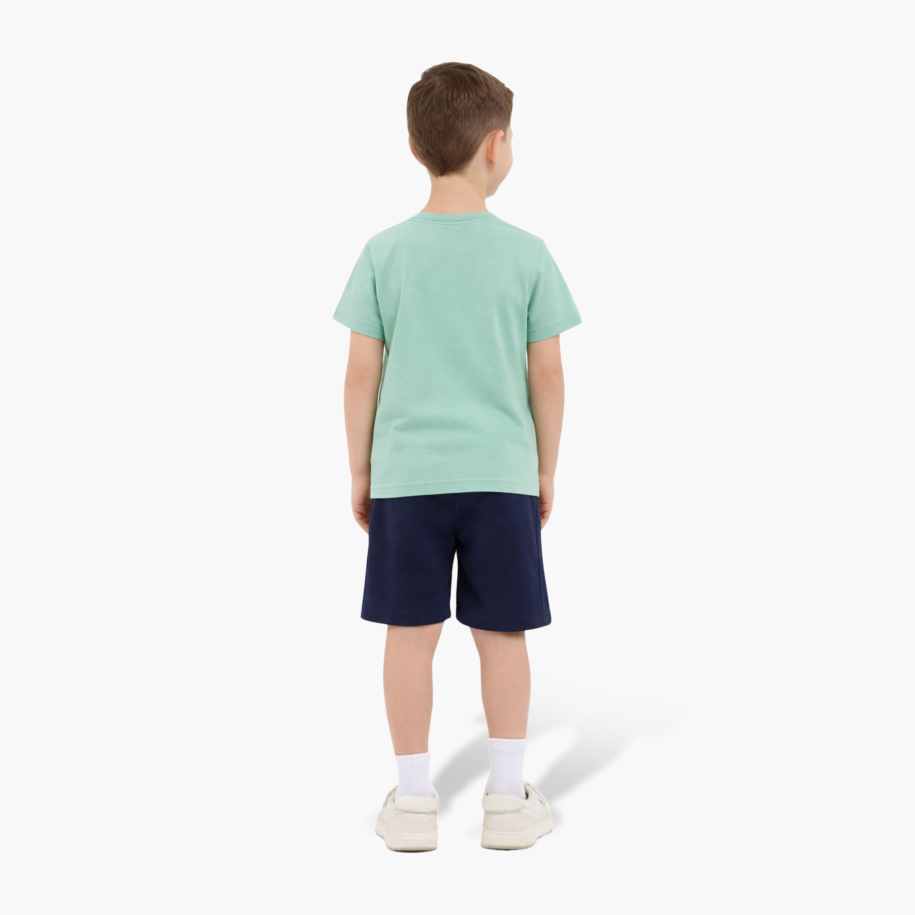 Victor and Jane Half Sleeves Vacation Printed T-Shirt & Shorts Set-boys-clothing-setsandcoords-image-4