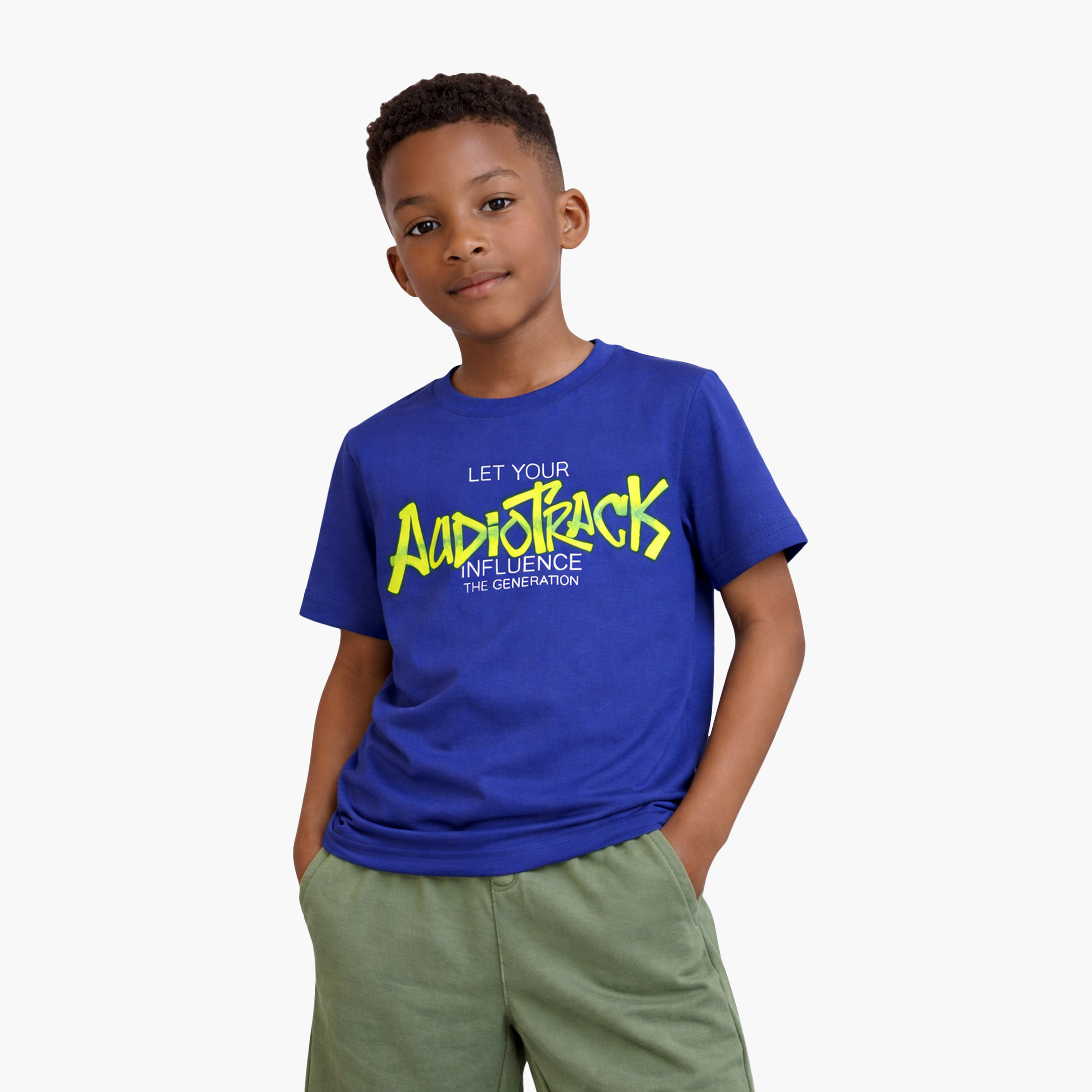 Victor and Jane 4-Piece Graphic Short Sleeves T-Shirts, Pants with Shorts-boys-clothing-setsandcoords-image-7