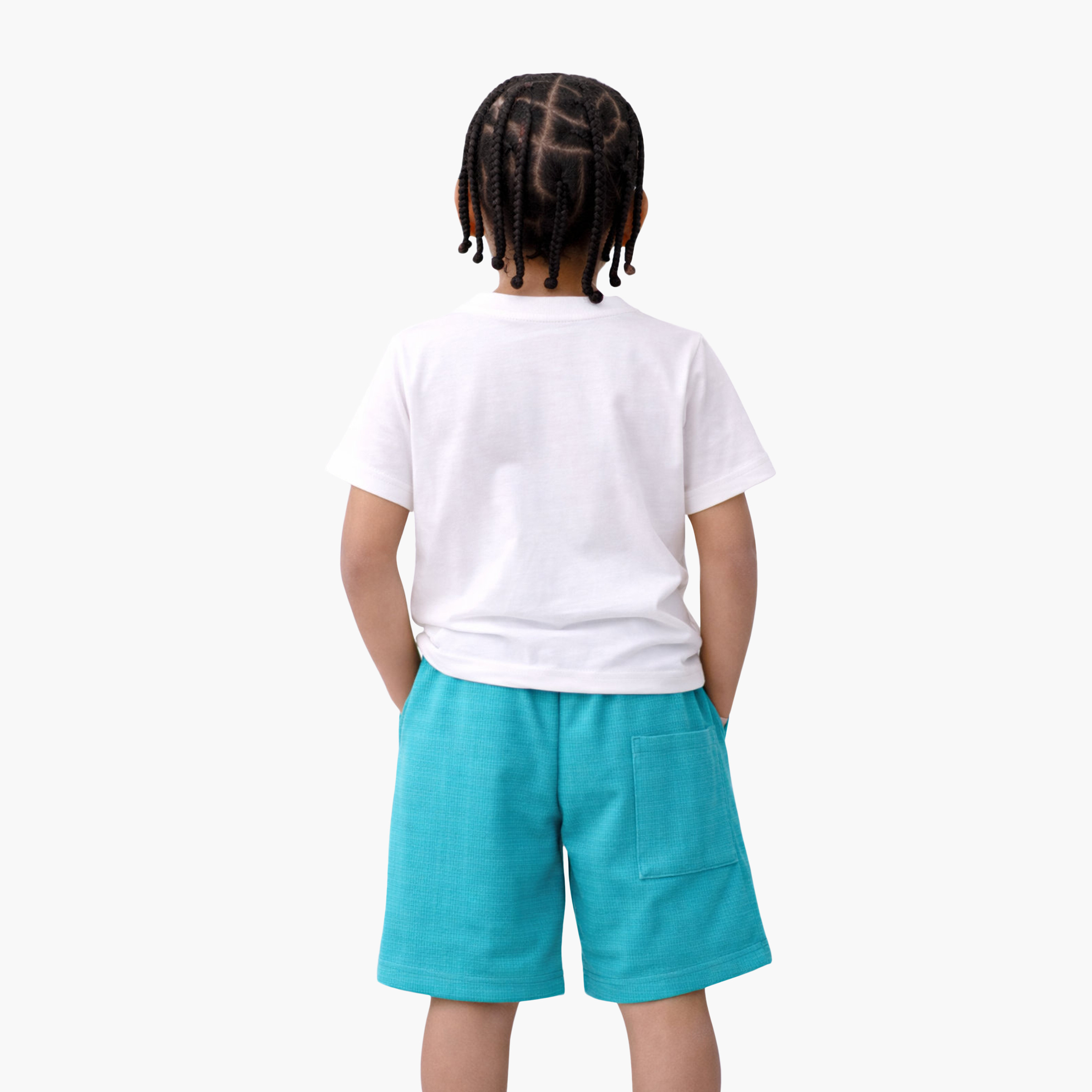 Victor and Jane Play Happy Game Graphic T-Shirt & Textured Shorts Set-boys-clothing-setsandcoords-image-3