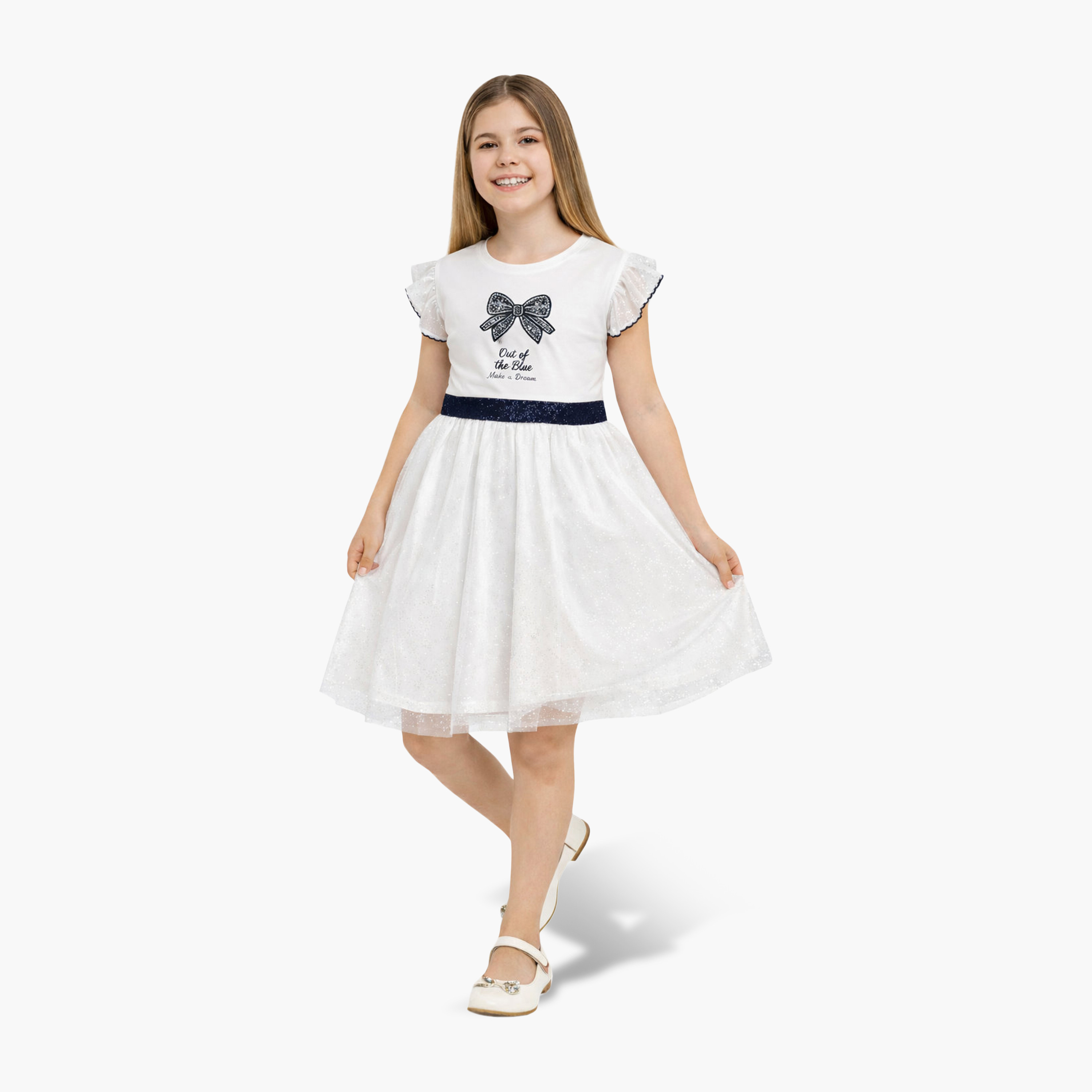 فستان "سكايتر" بدون أكمام بياقة مستديرة من فيكتور آند جين-girls-clothing-dressesandjumpsuits-image-1