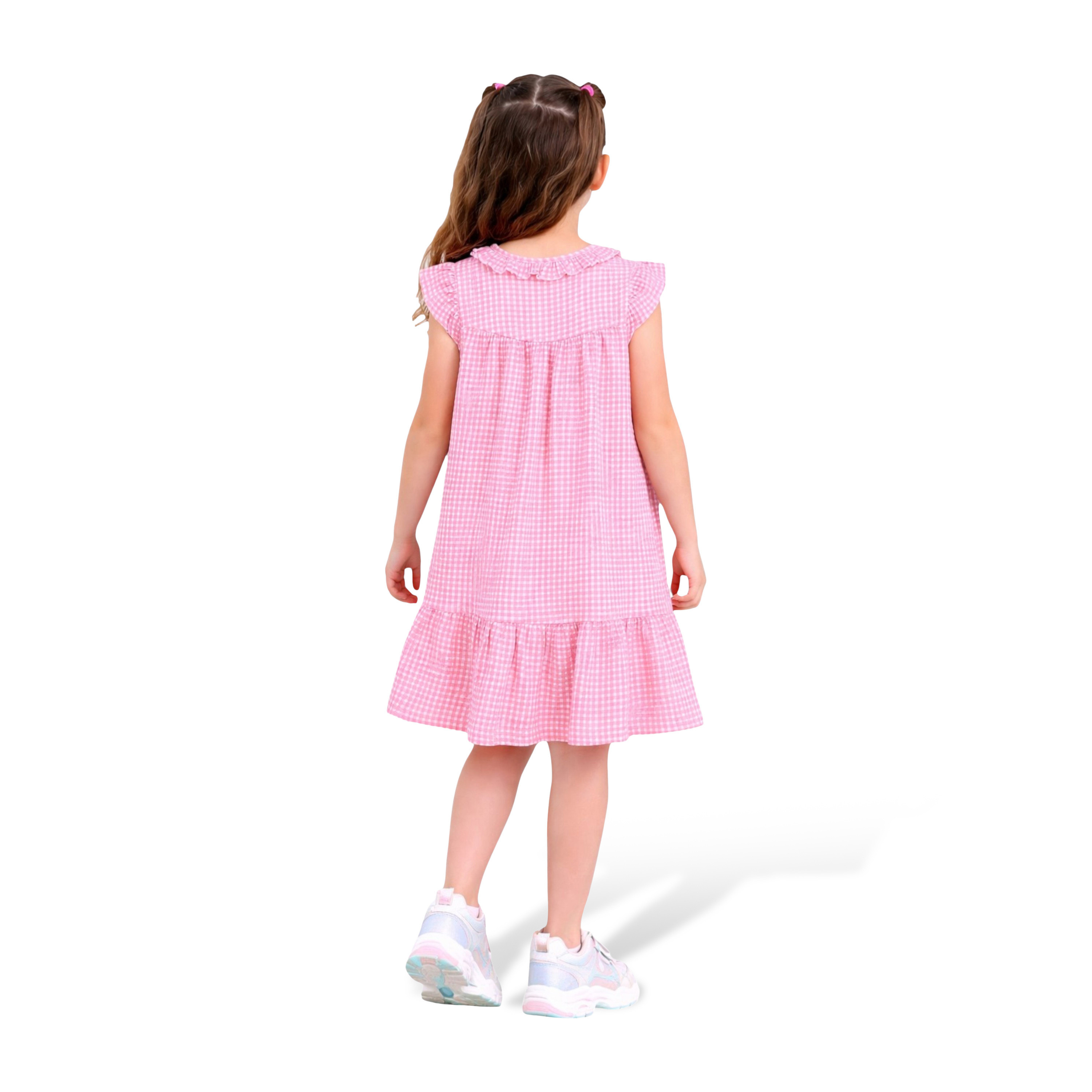 فستان مكشكش بياقة "بيتر بان" من فيكتور آند جين-girls-clothing-dressesandjumpsuits-image-4