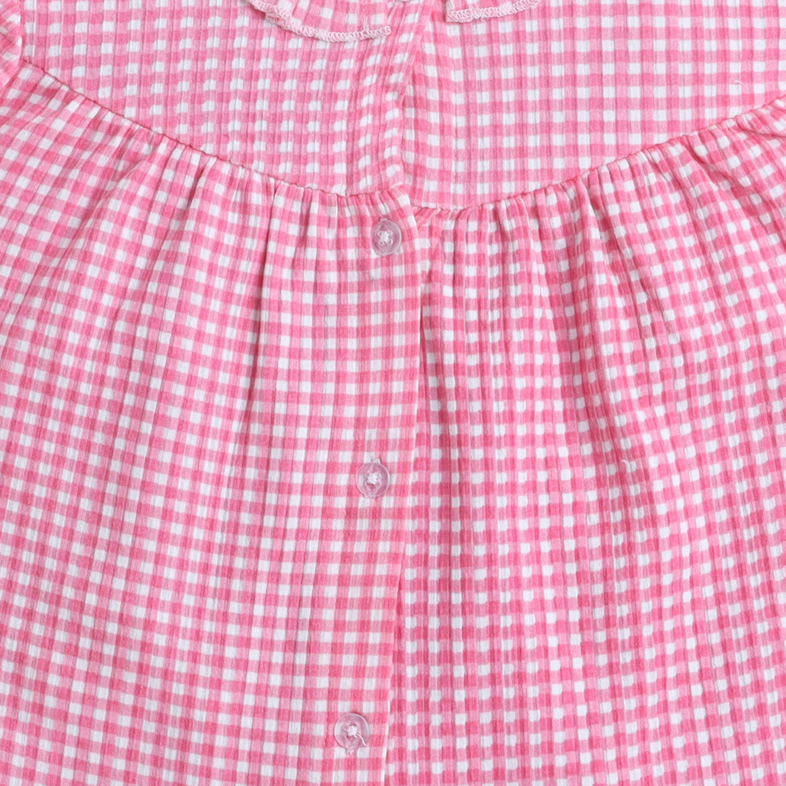 فستان مكشكش بياقة "بيتر بان" من فيكتور آند جين-girls-clothing-dressesandjumpsuits-image-7