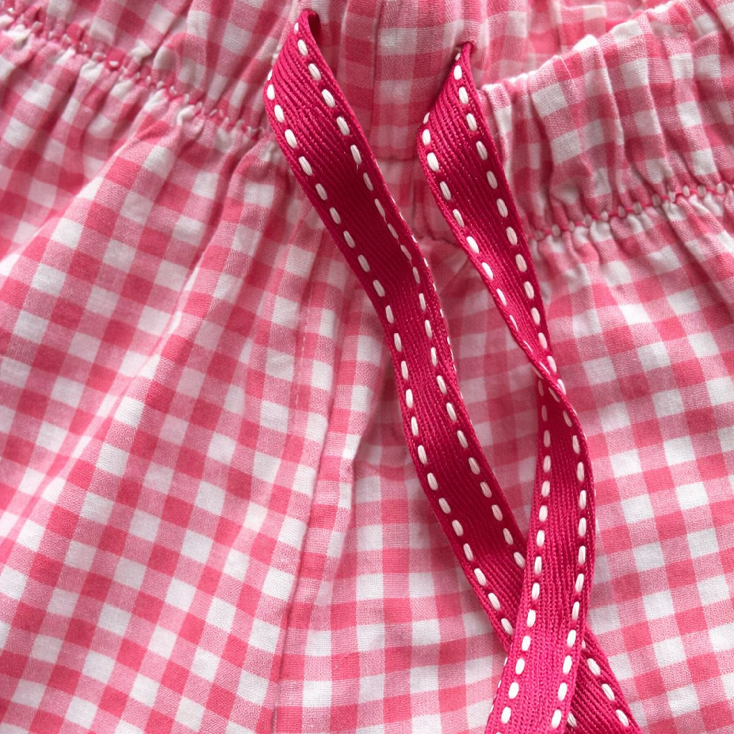 Victor and Jane Picnic Day Graphic T-Shirt & Gingham Shorts Set-girls-clothing-setsandcoords-image-4