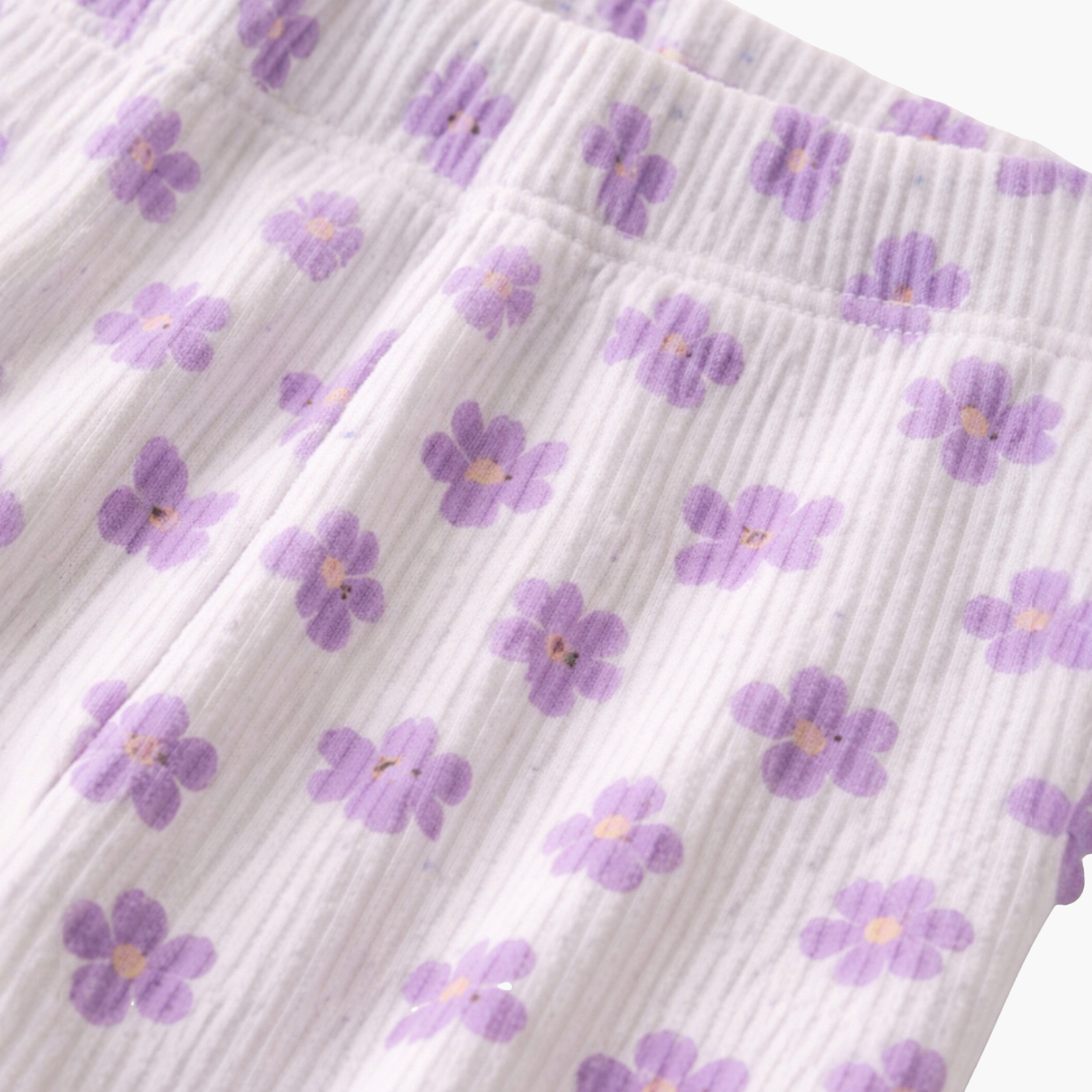 Victor and Jane Butterfly Graphic Frill Sleeve Top & Star Print Pants Set-girls-clothing-setsandcoords-image-4