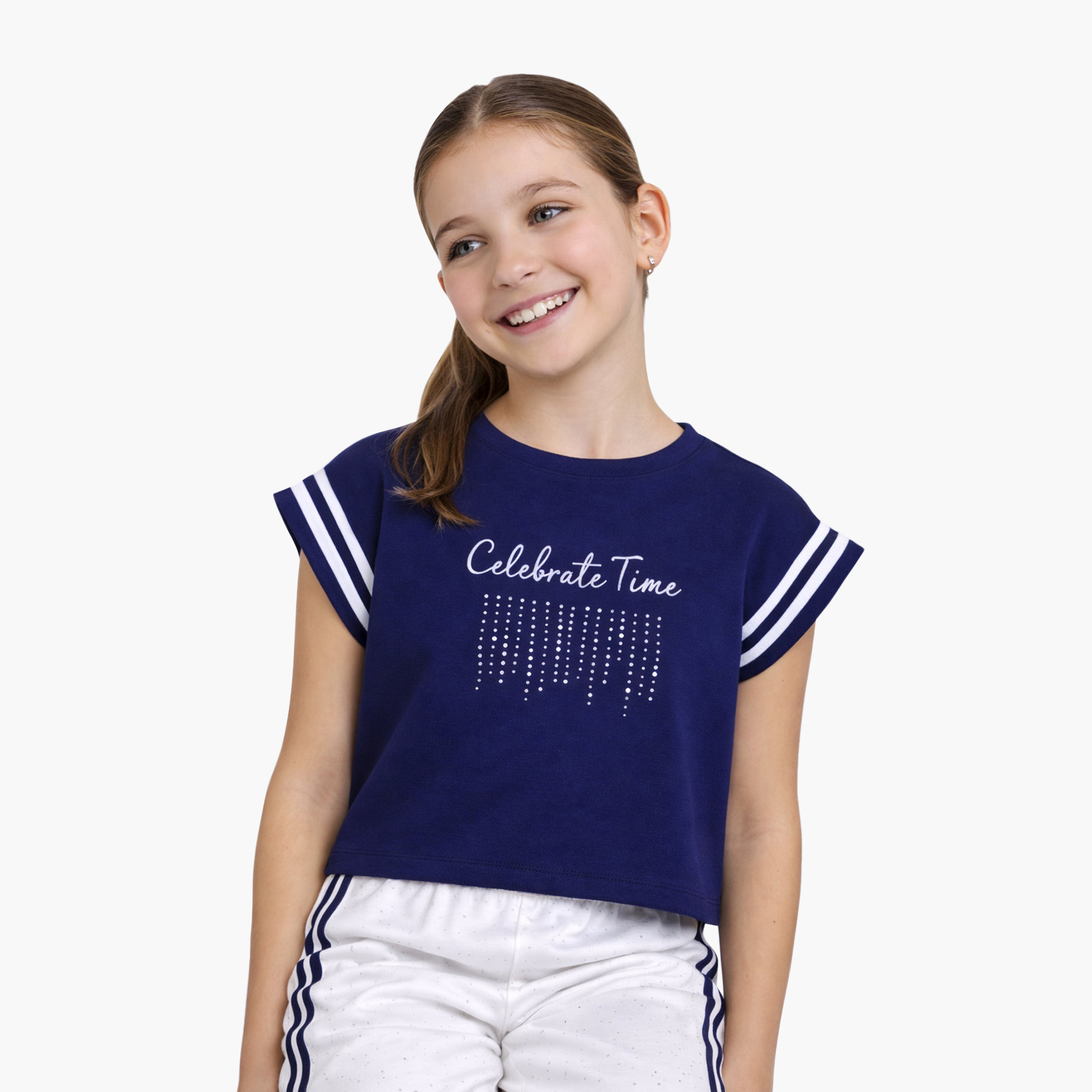طقم بلوزة "Celebrate Time" وبنطلون من فيكتور آند جين-girls-clothing-setsandcoords-image-3