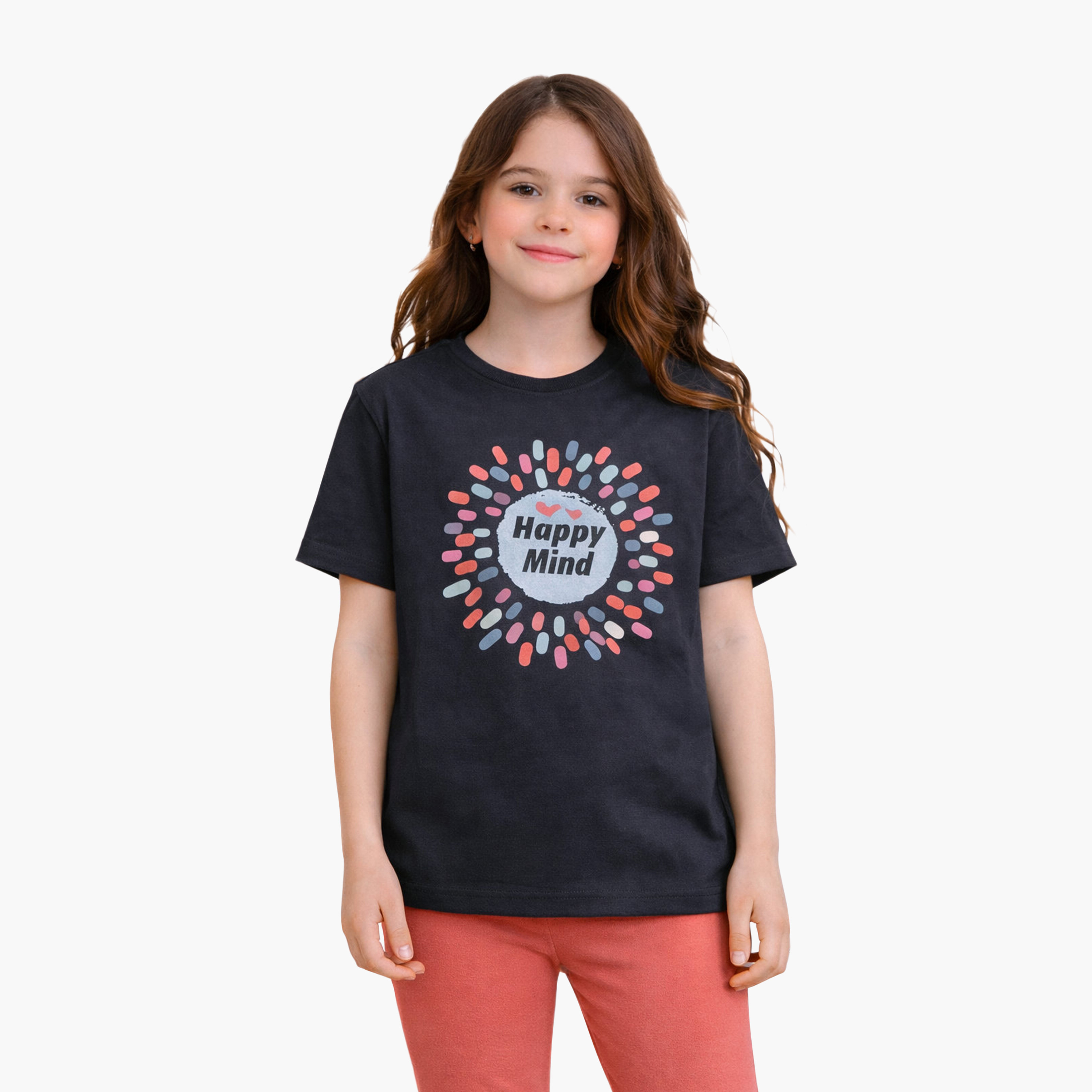 Victor and Jane 2-Piece Printed Short Sleeves T-Shirt with 2-Piece Leggings Set-girls-clothing-setsandcoords-image-5