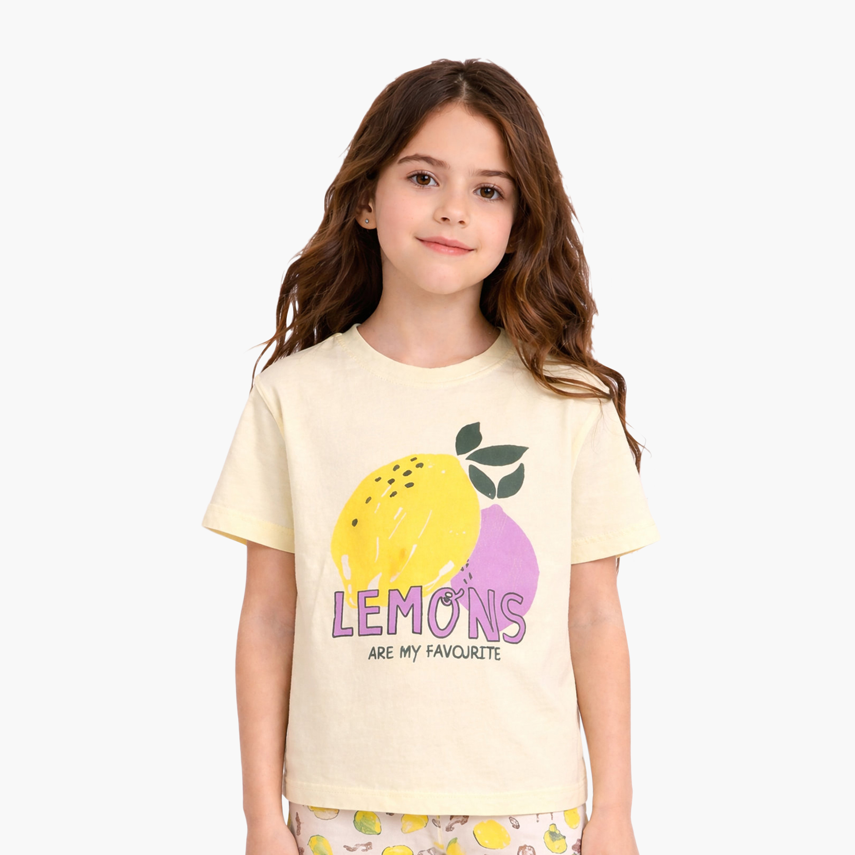 Victor and Jane 2-Piece Printed Short Sleeves T-Shirt with 2-Piece Leggings Set-girls-clothing-setsandcoords-image-5