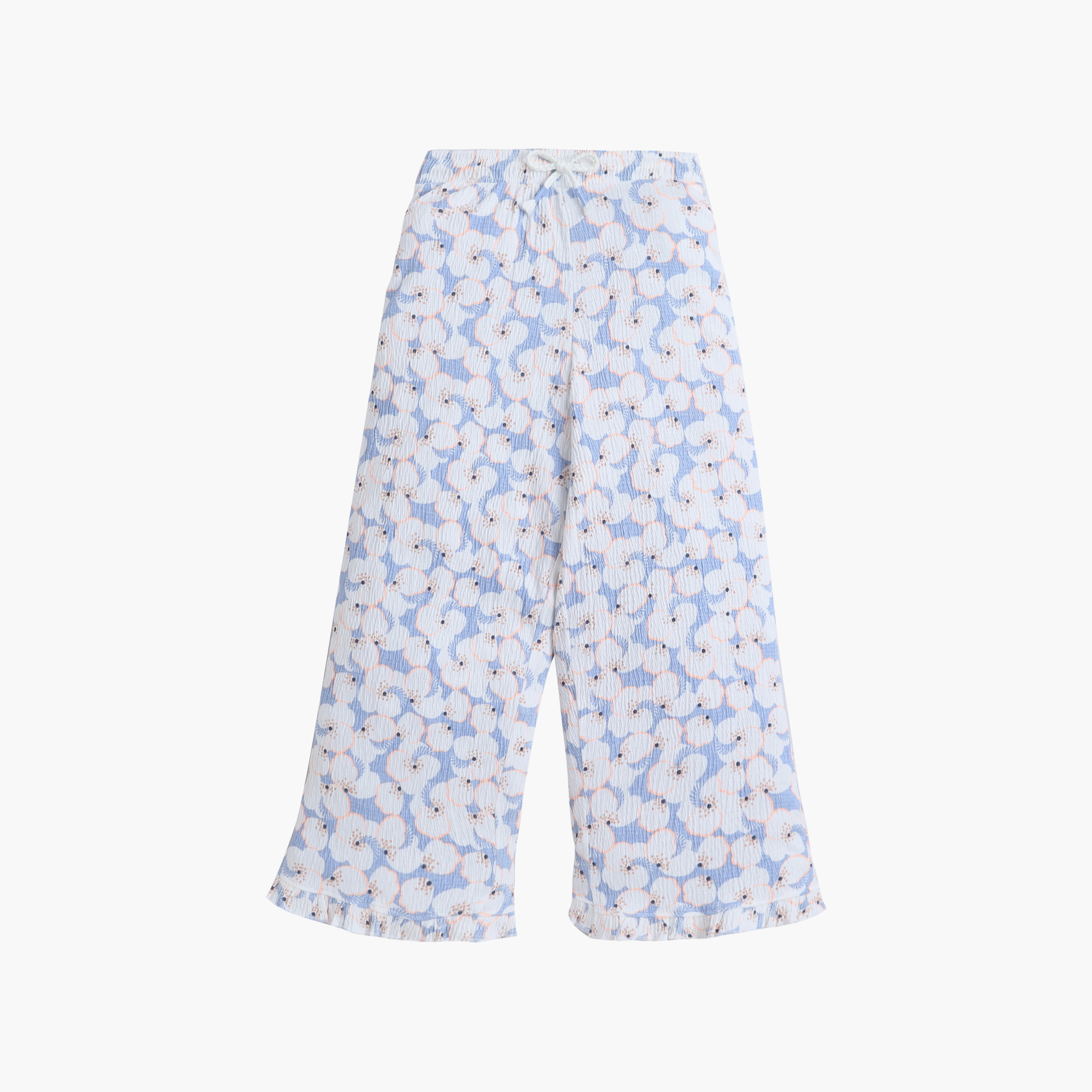 Victor and Jane 2-Piece Printed T-Shirt & Floral Pants Set-girls-clothing-setsandcoords-image-4
