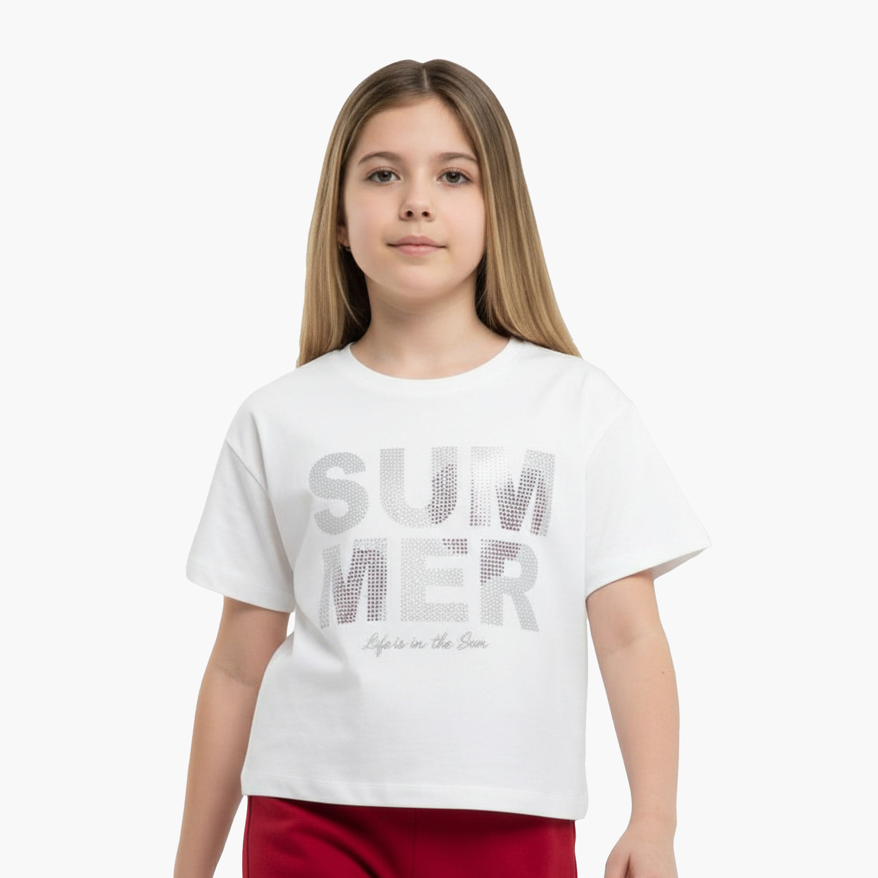 Victor and Jane Summer Days Printed Top & Pants Set-girls-clothing-setsandcoords-image-3
