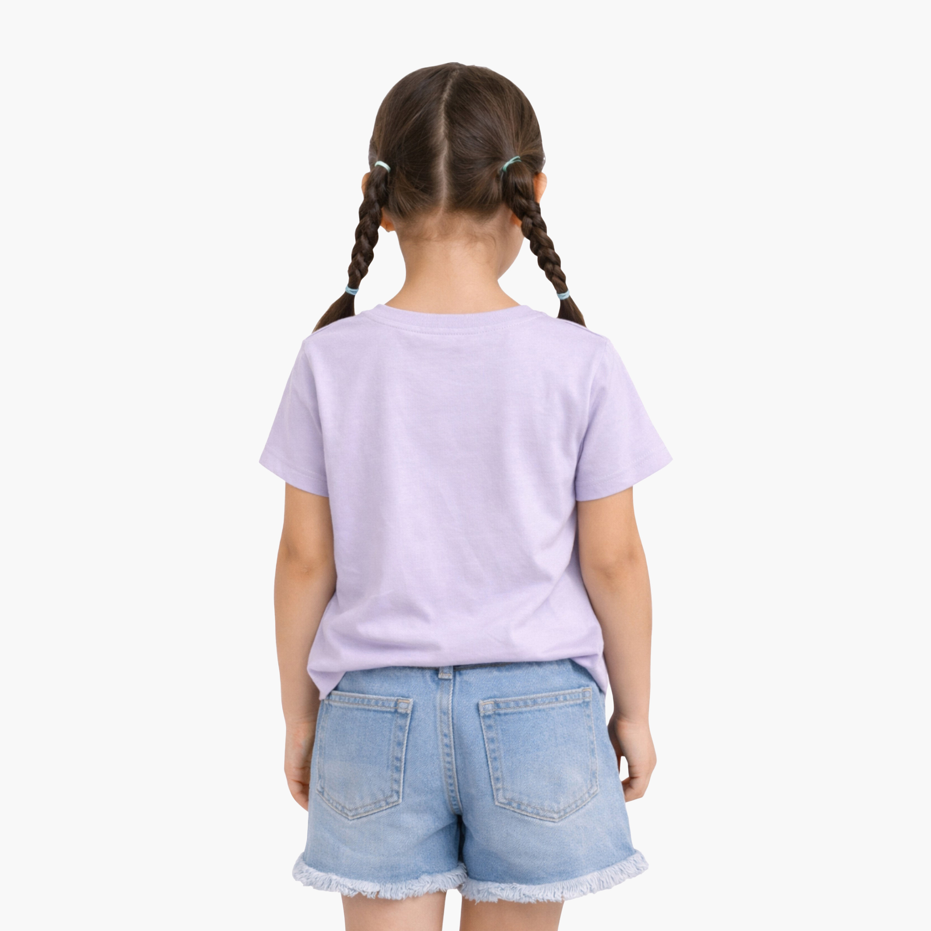 تيشيرت بأكمام قصيرة مزين بطبعة ليمونيد تريت من فيكتور أند جين-girls-clothing-tshirts-image-3