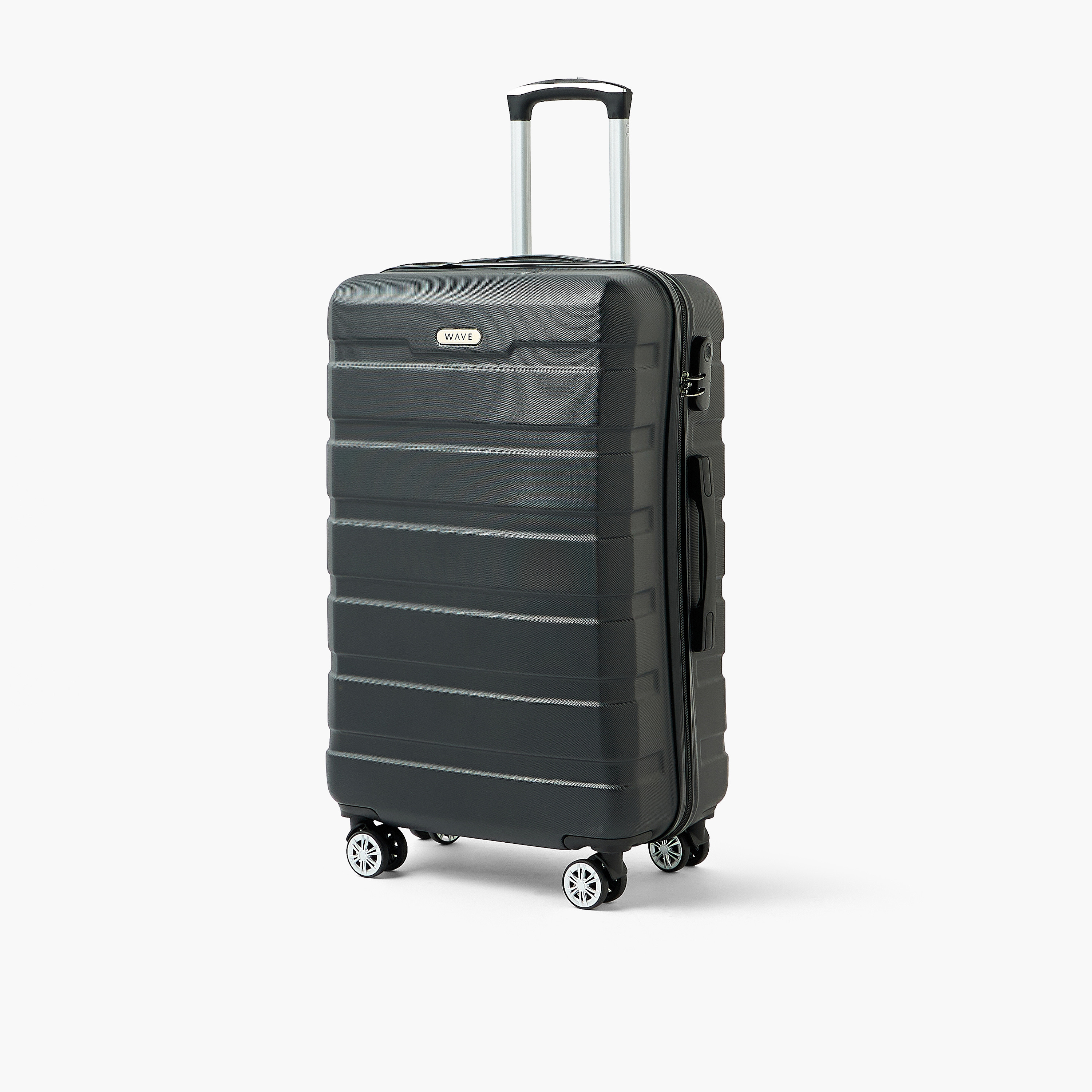 شنطة سفر ترولي صلبة بارزة الملمس بمقبض قابل للسحب من ويف - 28 بوصة للشحن-travel-luggagesandbags-luggage-image-1