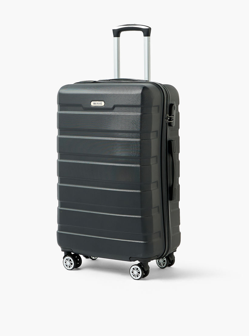 شنطة سفر ترولي صلبة بارزة الملمس بمقبض قابل للسحب من ويف - 28 بوصة للشحن-travel-luggagesandbags-luggage-image-1