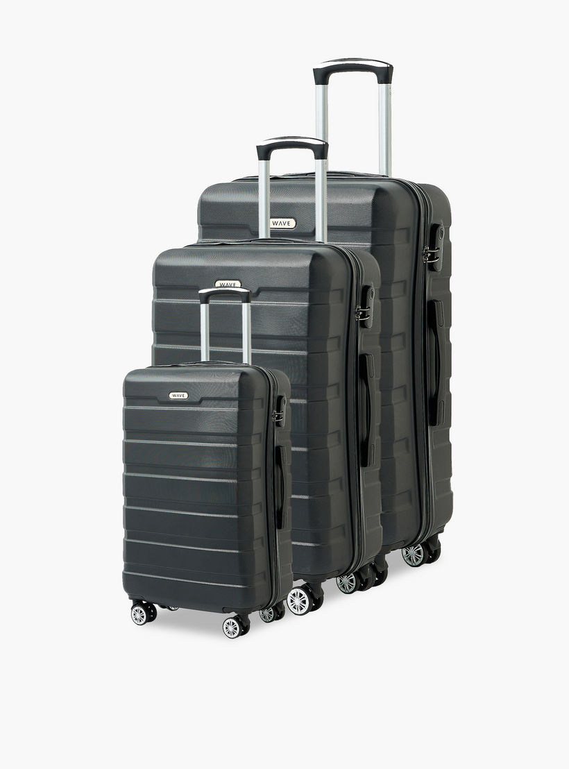 شنطة سفر ترولي صلبة بارزة الملمس بمقبض قابل للسحب من ويف - 28 بوصة للشحن-travel-luggagesandbags-luggage-image-10
