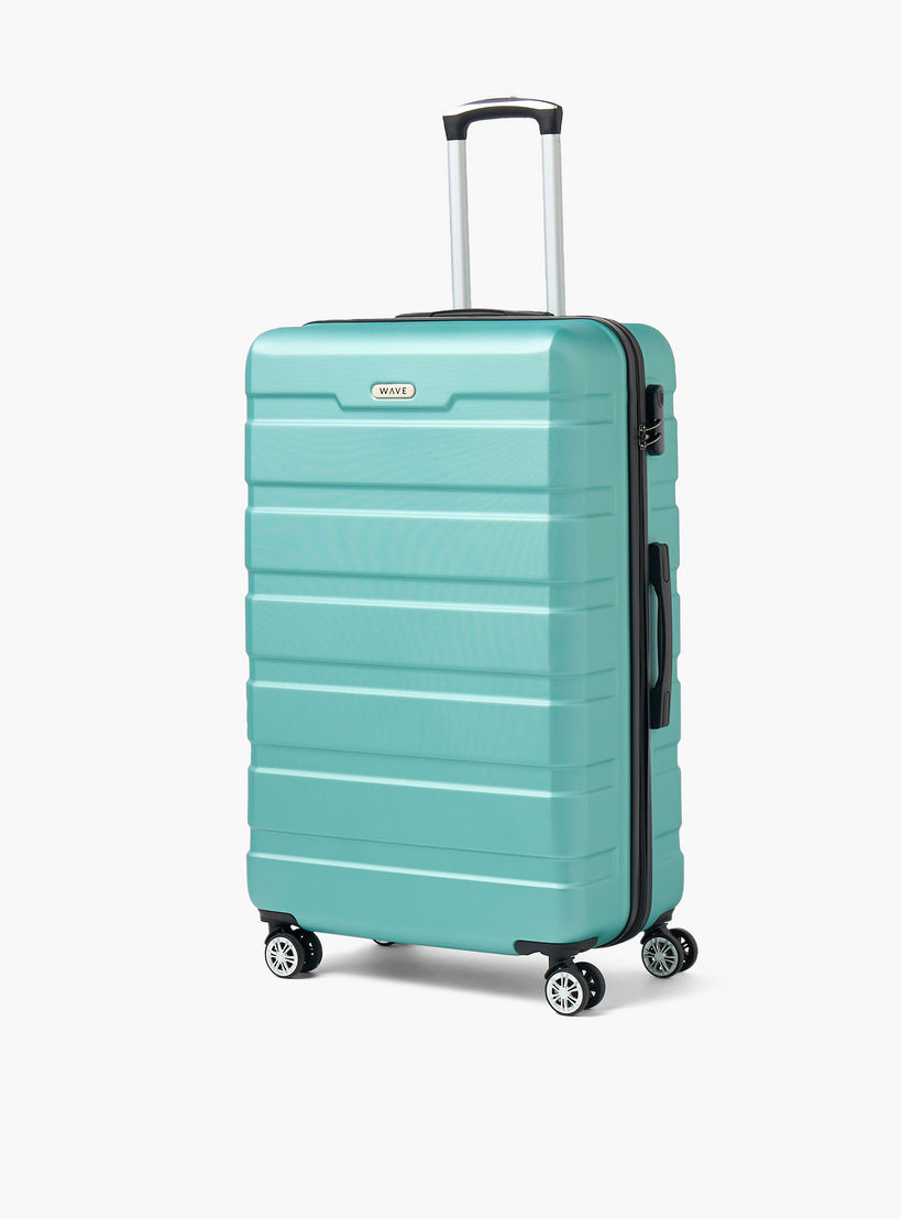 شنطة سفر ترولي صلبة بارزة الملمس بمقبض قابل للسحب من ويف - 28 بوصة للشحن-travel-luggagesandbags-luggage-image-1