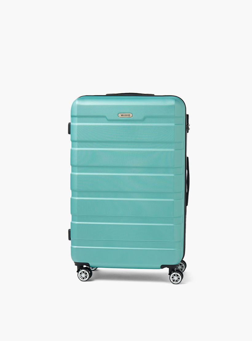 شنطة سفر ترولي صلبة بارزة الملمس بمقبض قابل للسحب من ويف - 28 بوصة للشحن-travel-luggagesandbags-luggage-image-2