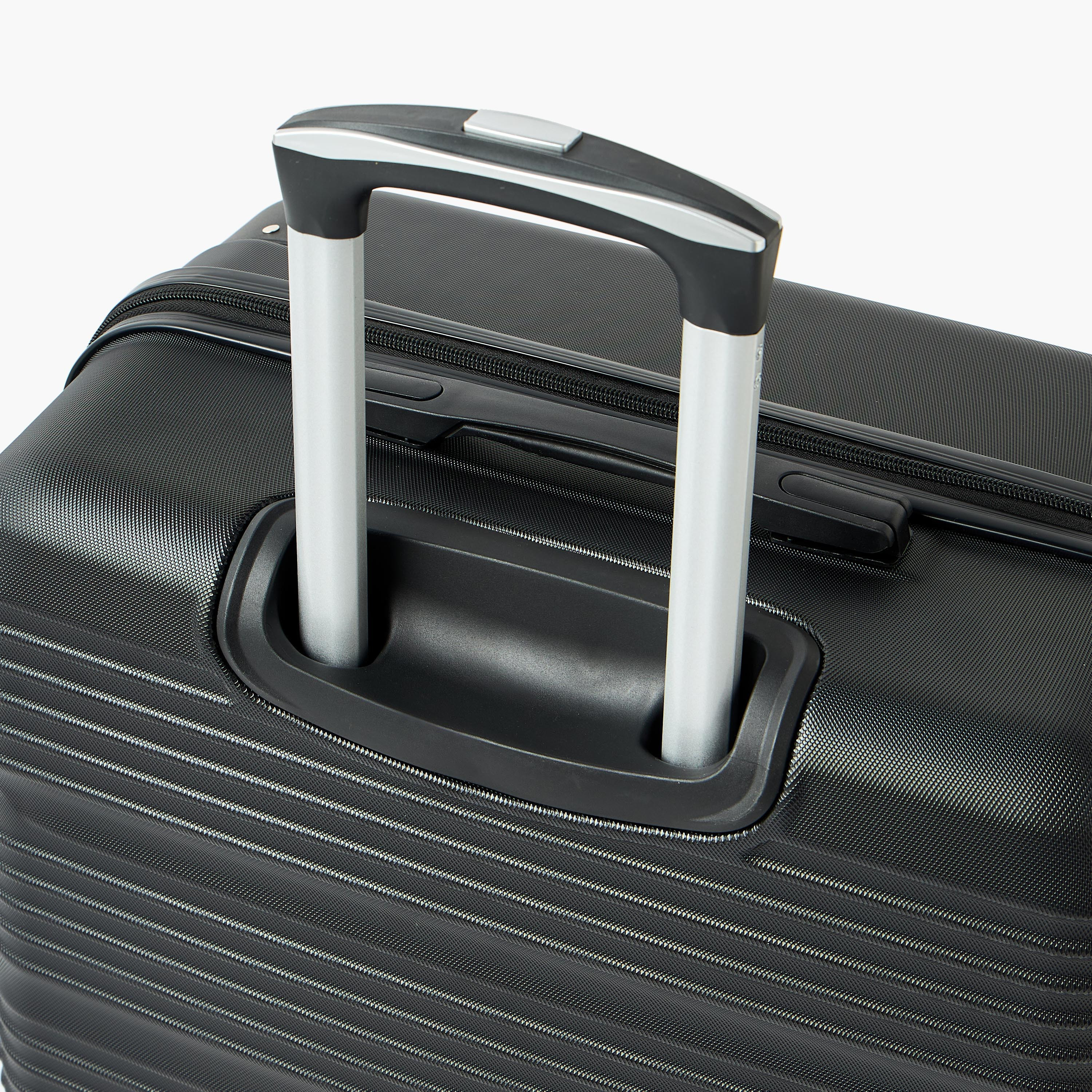 WAVE Textured Hardcase Luggage Trolley with Retractable Handle - 28 inches Check-In Bag-travel-luggagesandbags-luggage-image-5