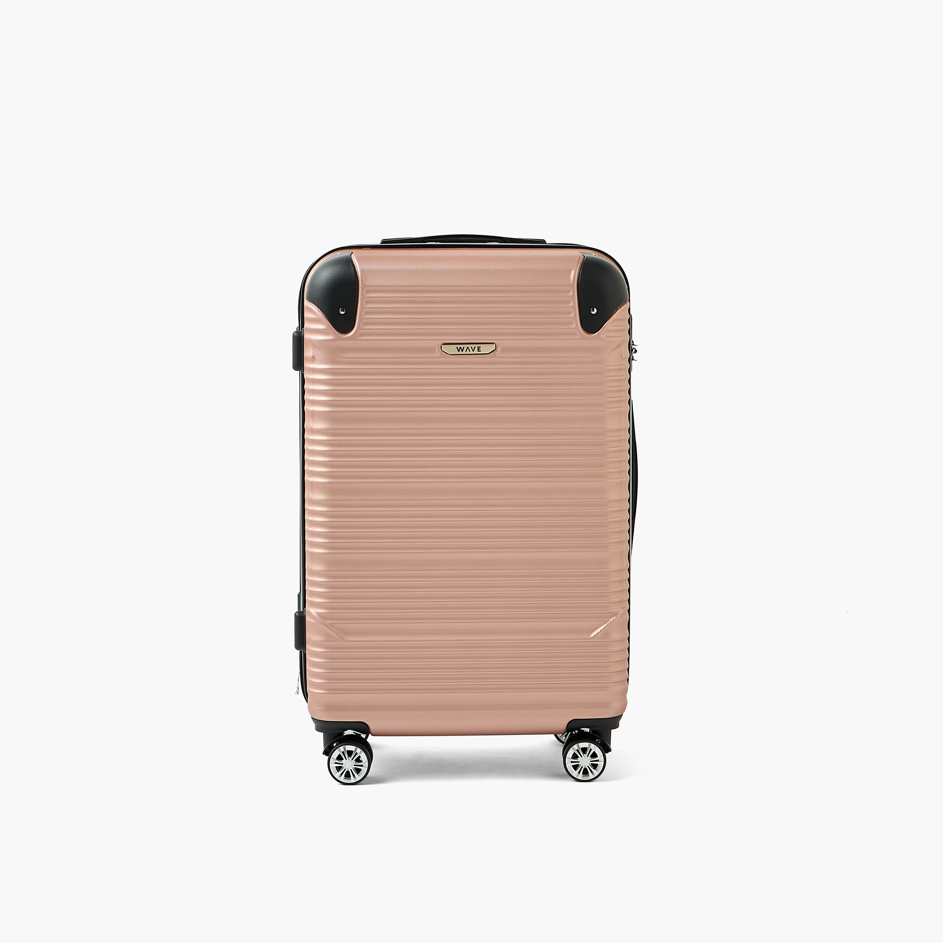 شنطة سفر بعجلات صلبة بارزة الملمس بمقبض قابل للسحب من ويفي - 28 بوصة للشحن-travel-luggagesandbags-luggage-image-2