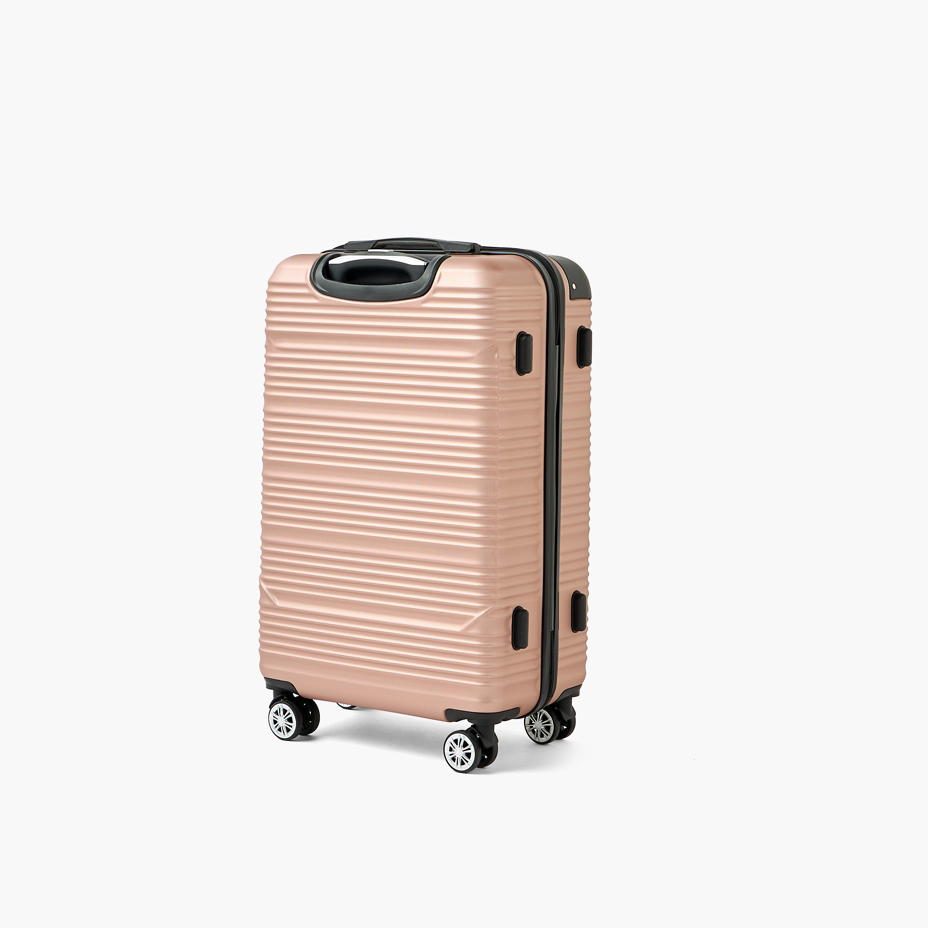 شنطة سفر بعجلات صلبة بارزة الملمس بمقبض قابل للسحب من ويفي - 28 بوصة للشحن-travel-luggagesandbags-luggage-image-3