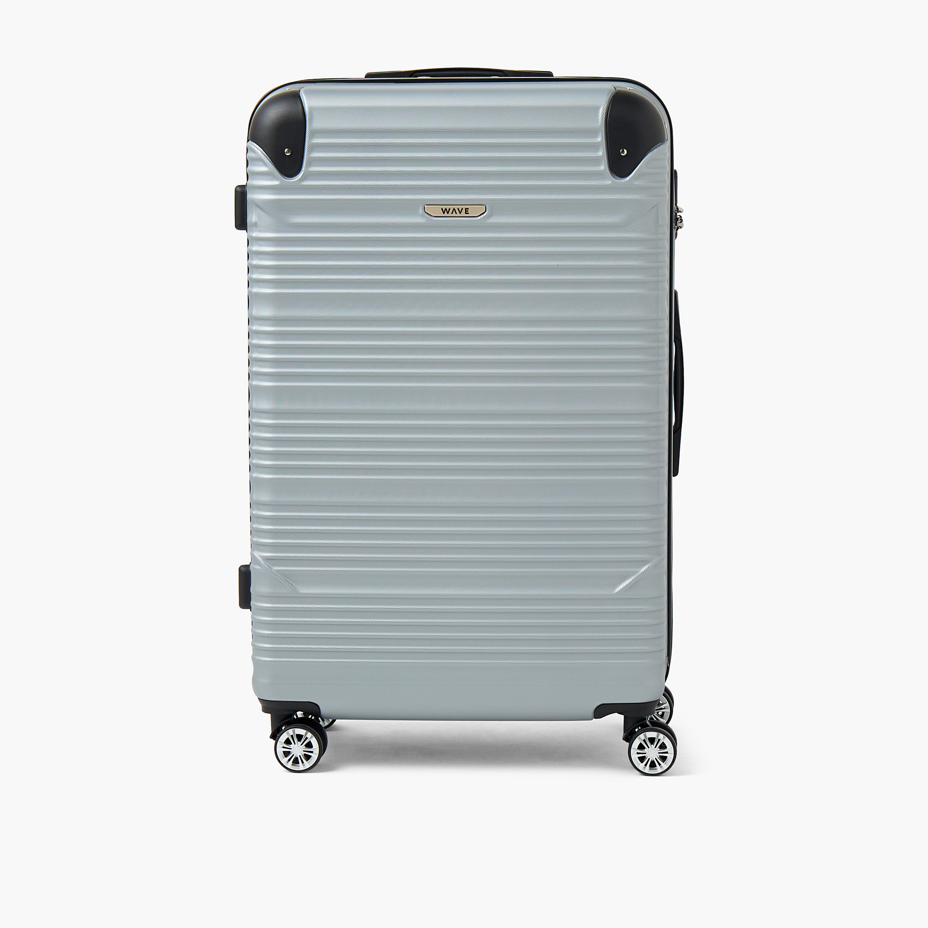 شنطة سفر بعجلات صلبة بارزة الملمس بمقبض قابل للسحب من ويفي - 28 بوصة للشحن-travel-luggagesandbags-luggage-image-2