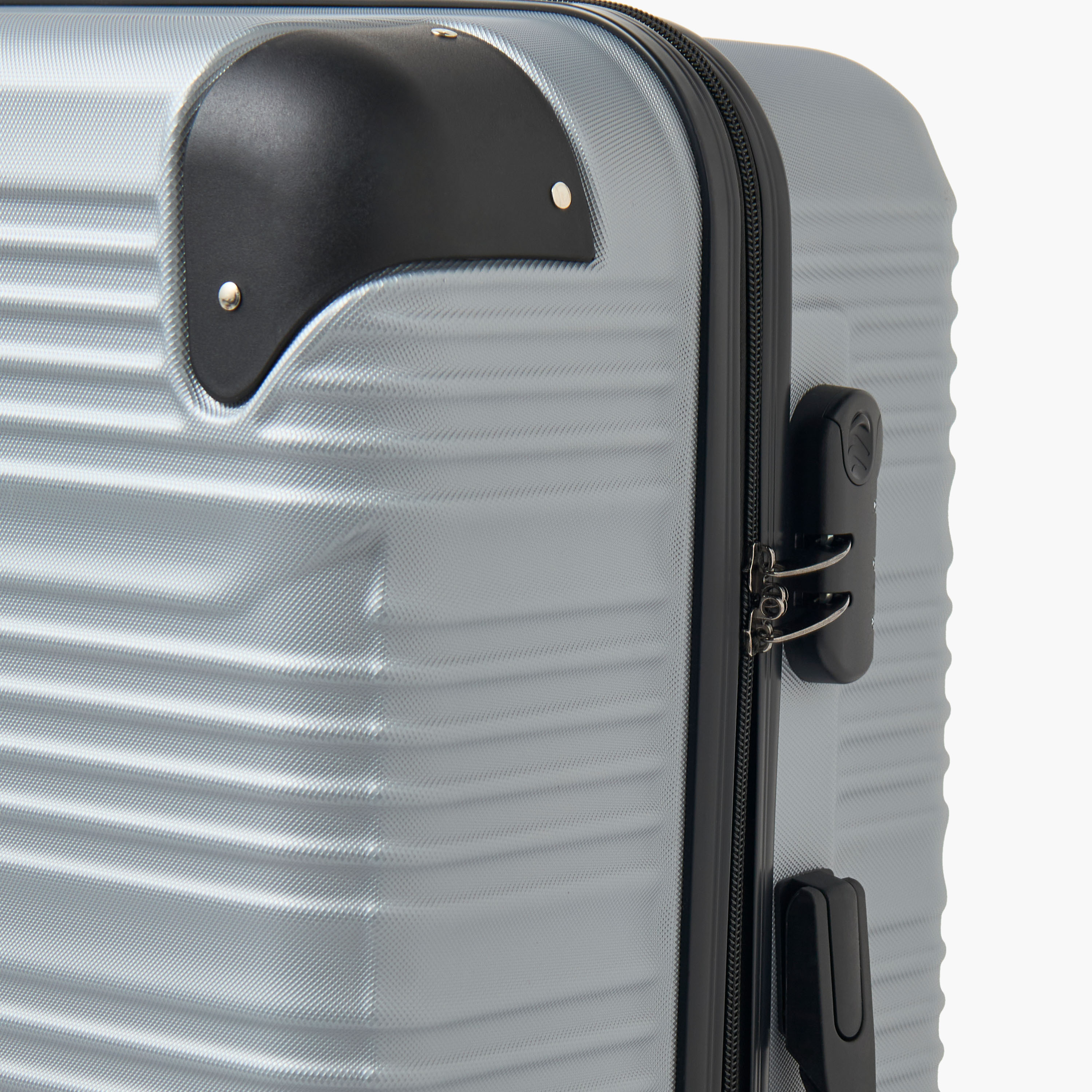 شنطة سفر بعجلات صلبة بارزة الملمس بمقبض قابل للسحب من ويفي - 28 بوصة للشحن-travel-luggagesandbags-luggage-image-4