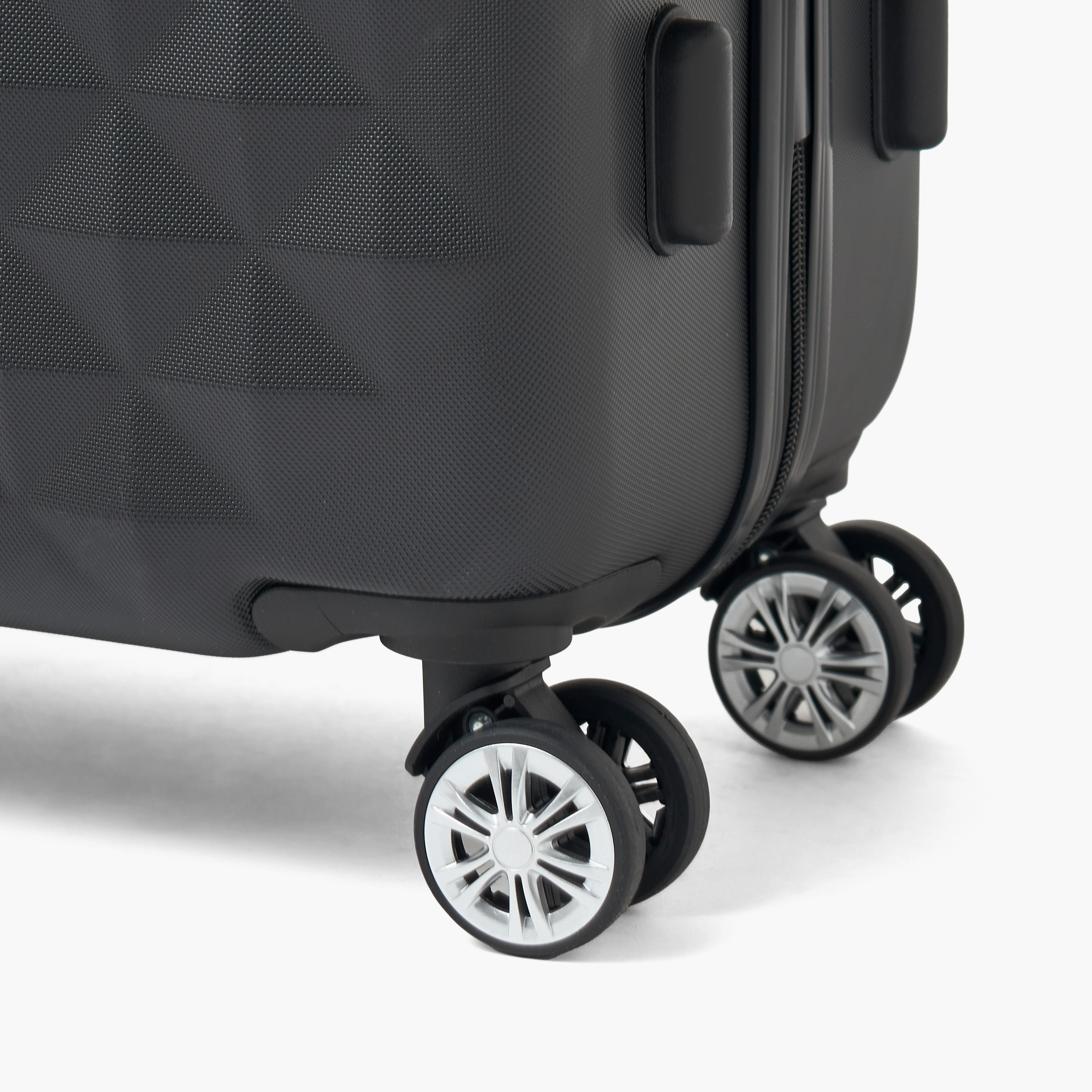 WAVE Textured Hardcase Luggage Trolley with Retractable Handle - 28 inches Check-In Bag-travel-luggagesandbags-luggage-image-7