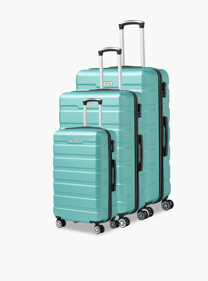 شنطة سفر ترولي صلبة بارزة الملمس بمقبض قابل للسحب من ويف - شنطة شحن 24 بوصة-travel-luggagesandbags-luggage-image-10