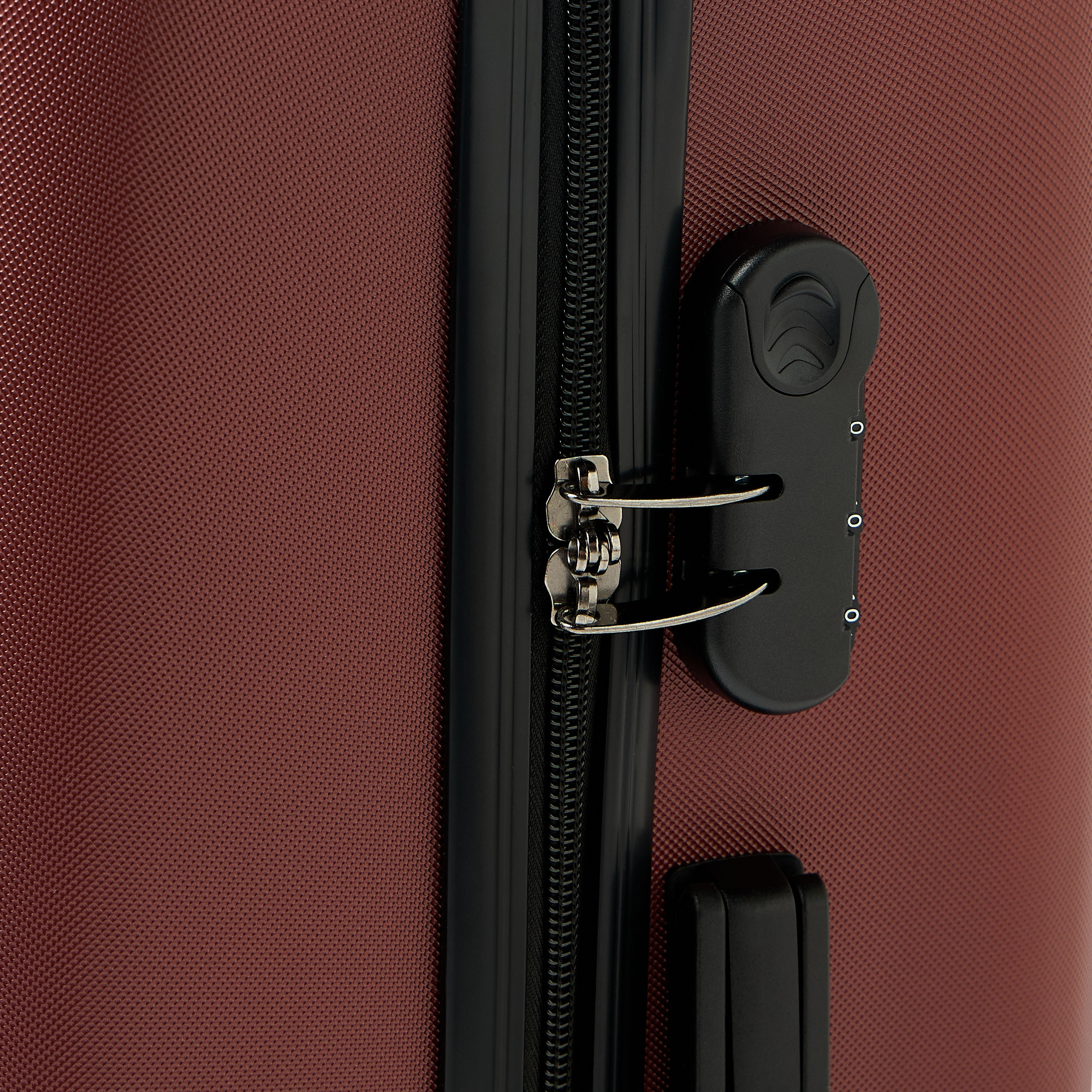 WAVE Textured Hardcase Luggage Trolley with Retractable Handle - 24 inches Check-In Bag-travel-luggagesandbags-luggage-image-4