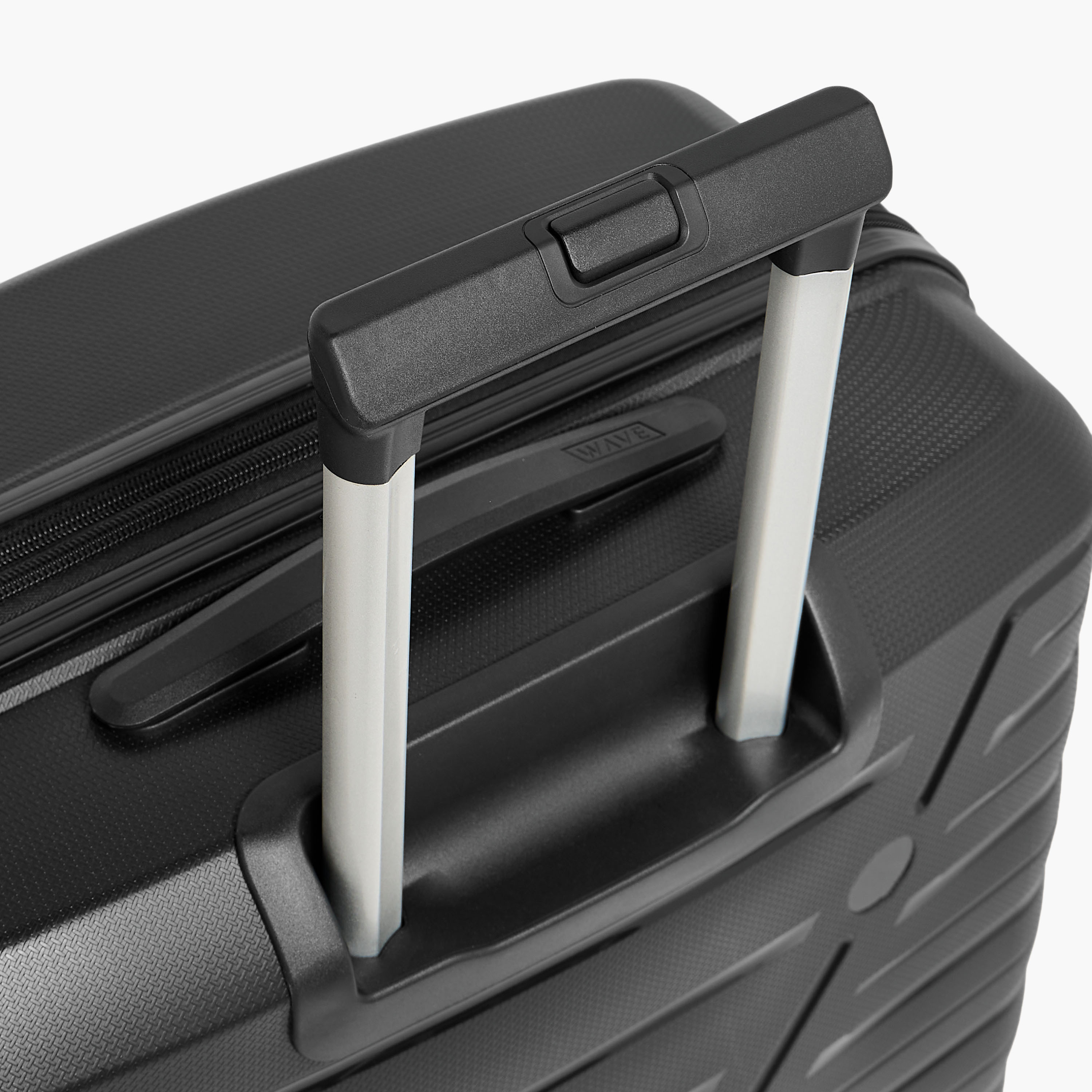WAVE 3-Piece Textured Hardcase Luggage Trolley Set with Retractable Handle-travel-luggagesandbags-luggage-image-6