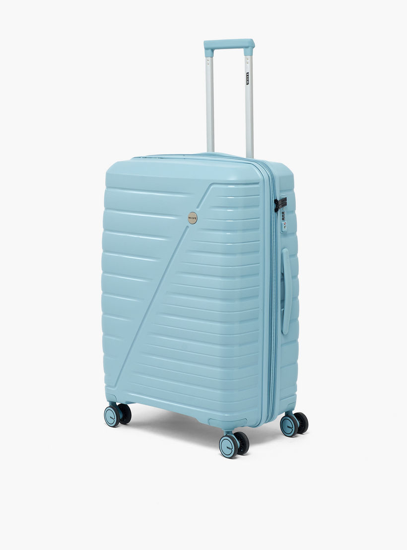 شنطة ترولي صلبة بارزة الملمس ومقبض قابل للسحب من ويف - طقم 3 قطع-travel-luggagesandbags-luggage-image-1