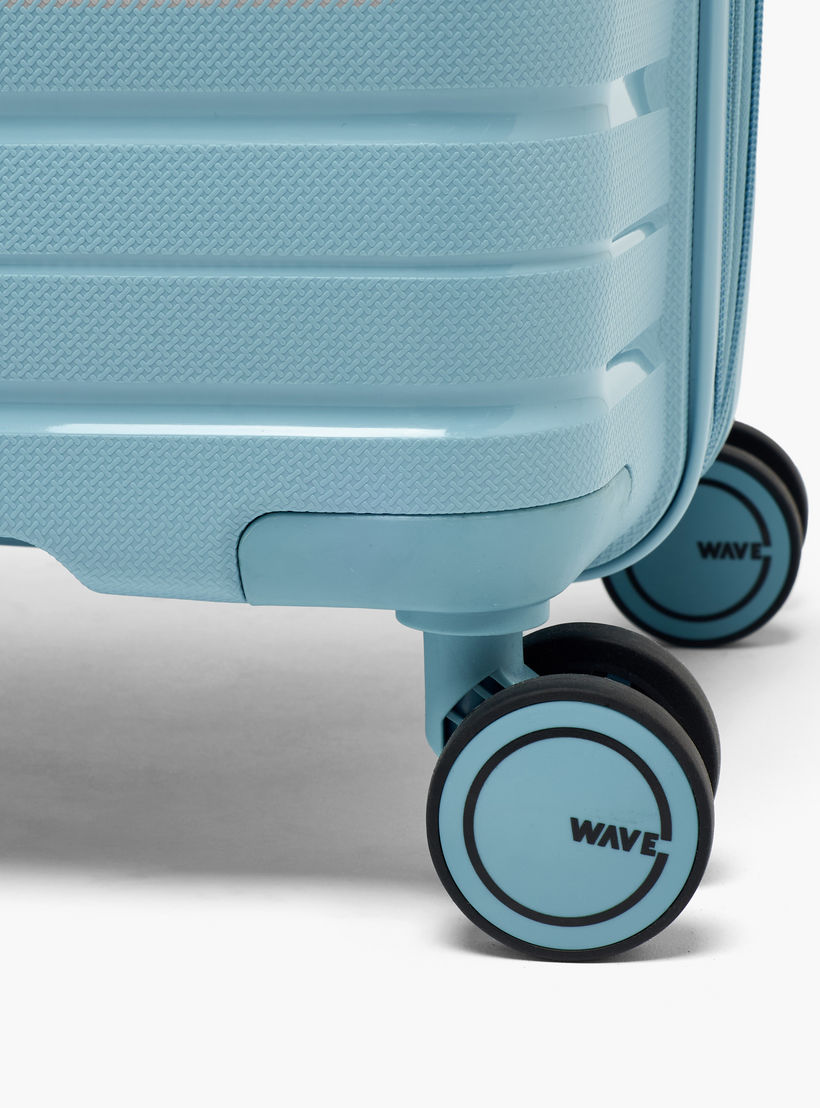 شنطة ترولي صلبة بارزة الملمس ومقبض قابل للسحب من ويف - طقم 3 قطع-travel-luggagesandbags-luggage-image-10