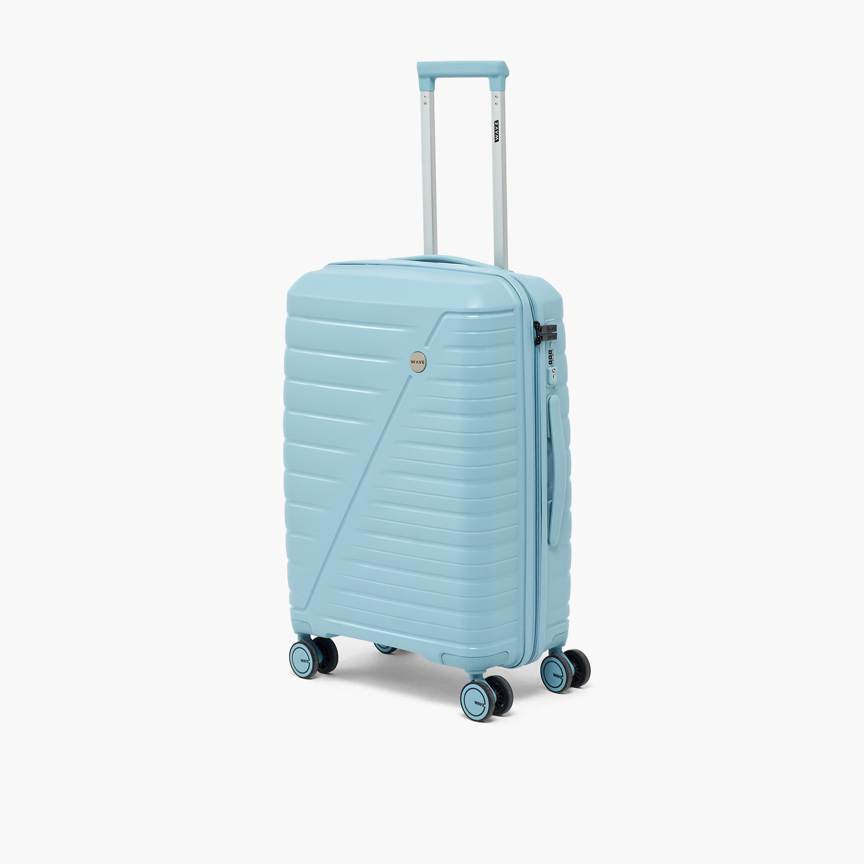 شنطة ترولي صلبة بارزة الملمس ومقبض قابل للسحب من ويف - طقم 3 قطع-travel-luggagesandbags-luggage-image-2