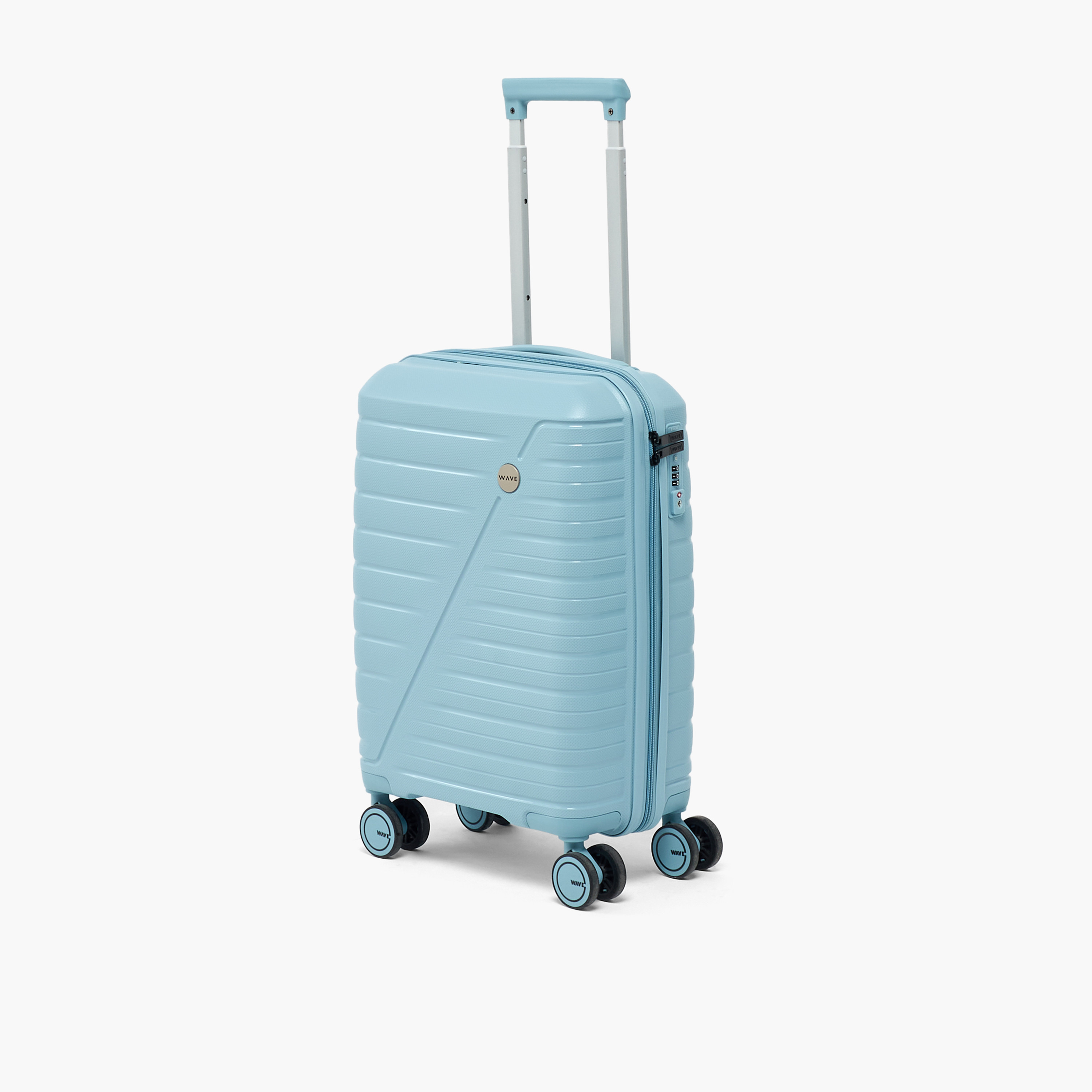 شنطة ترولي صلبة بارزة الملمس ومقبض قابل للسحب من ويف - طقم 3 قطع-travel-luggagesandbags-luggage-image-3
