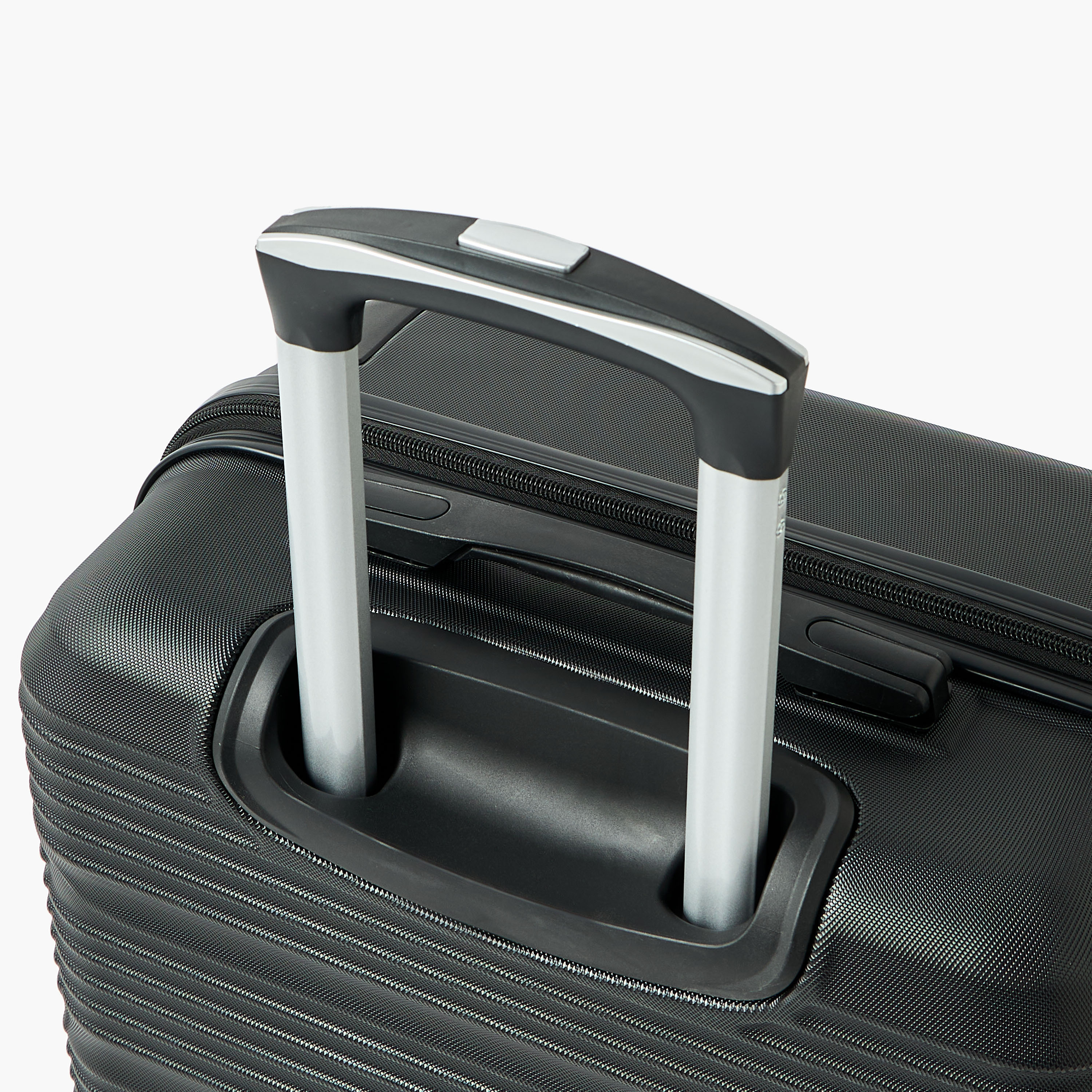 WAVE Textured Hardcase Luggage Trolley with Retractable Handle - 20 inches Cabin Bag-travel-luggagesandbags-luggage-image-5