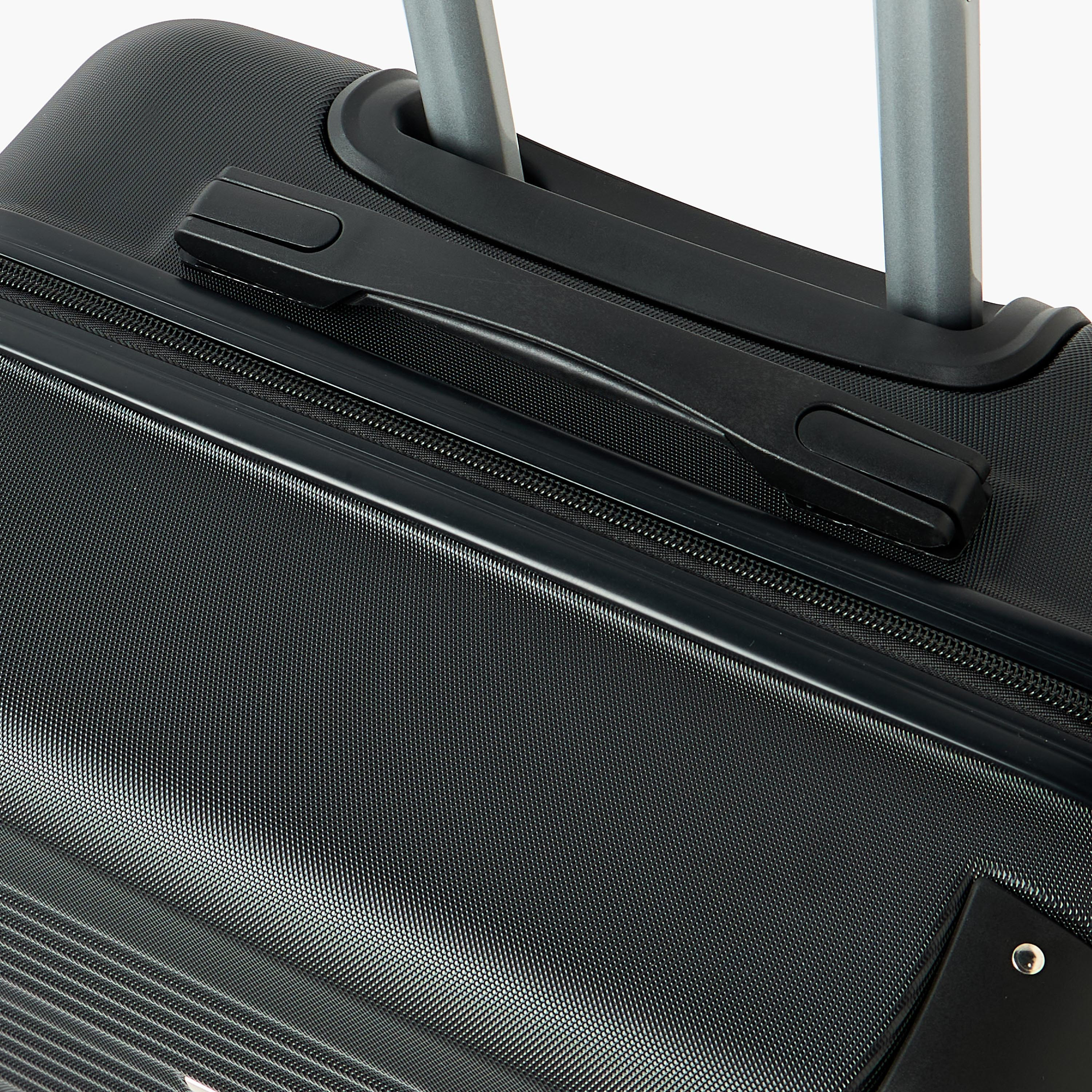 WAVE Textured Hardcase Luggage Trolley with Retractable Handle - 20 inches Cabin Bag-travel-luggagesandbags-luggage-image-8