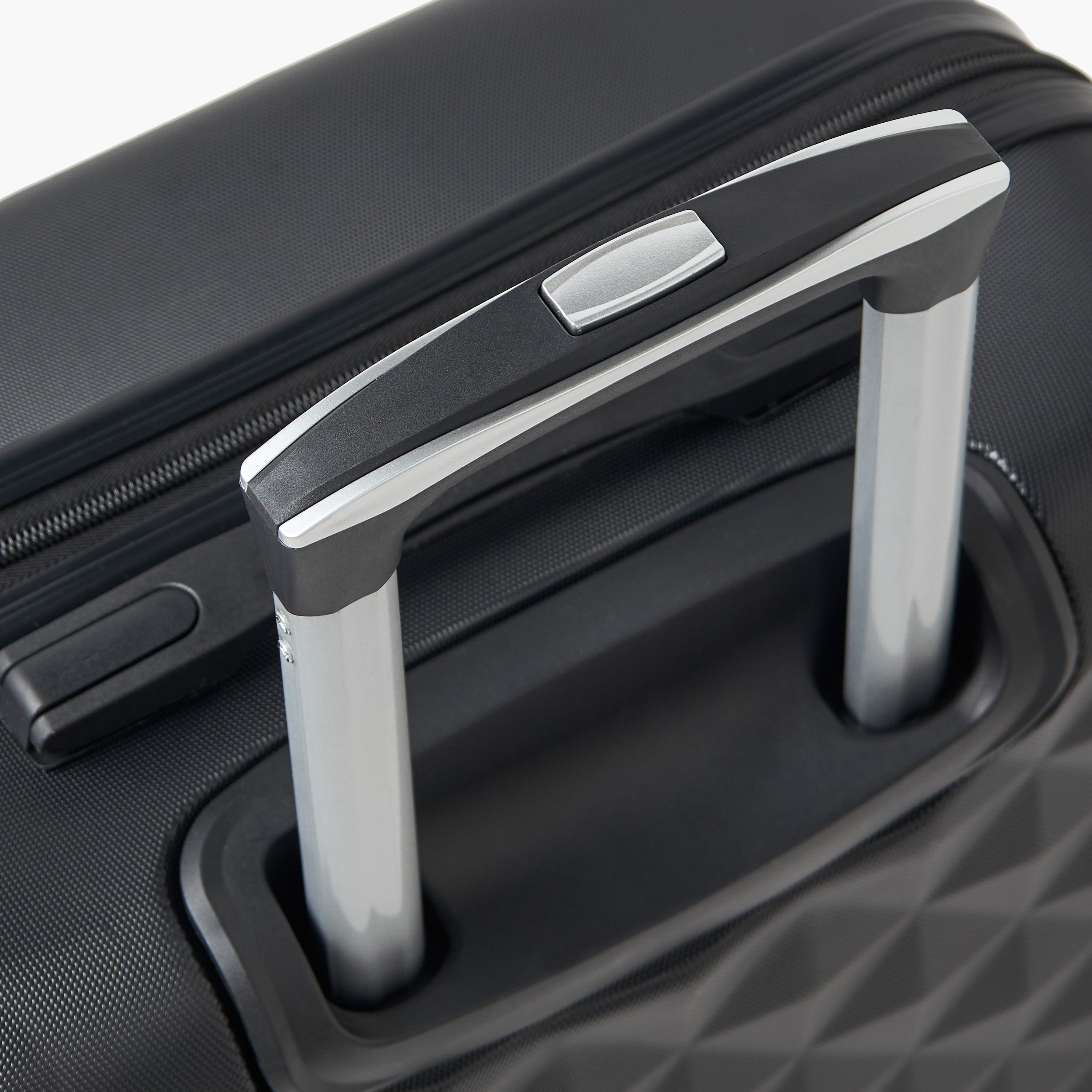 شنطة سفر بعجلات صلبة بارزة الملمس بمقبض قابل للسحب من ويفي - 20 بوصة للكابينه-travel-luggagesandbags-luggage-image-5
