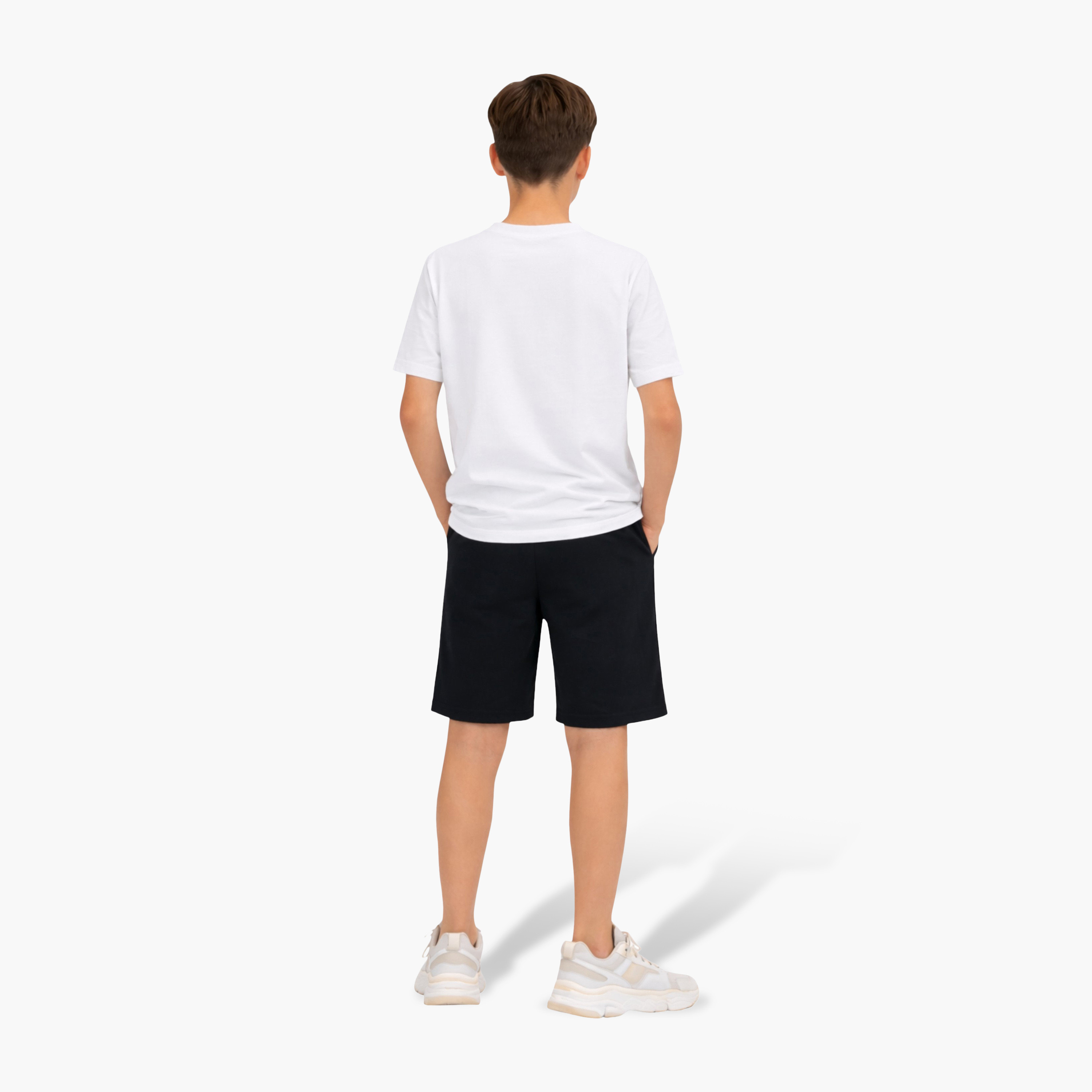 Victor and Jane Born to Skate Printed Relaxed Fit T-Shirt and Shorts Set-boys-clothing-setsandcoords-image-2