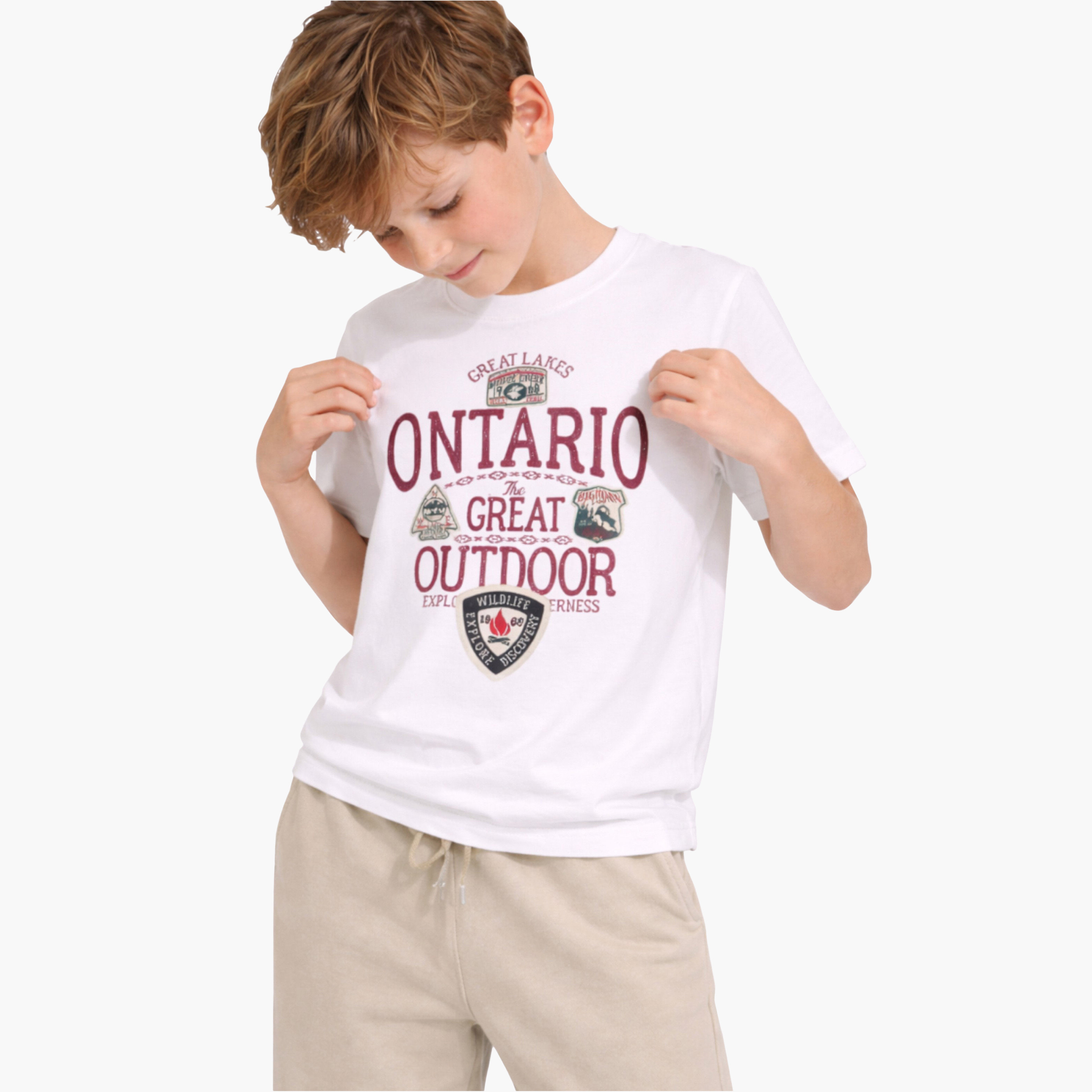طقم تي شيرت "Ontario Club Player" وبنطلون رياضي (جوغر) زيتوني من فيكتور آند جين-boys-clothing-setsandcoords-image-4