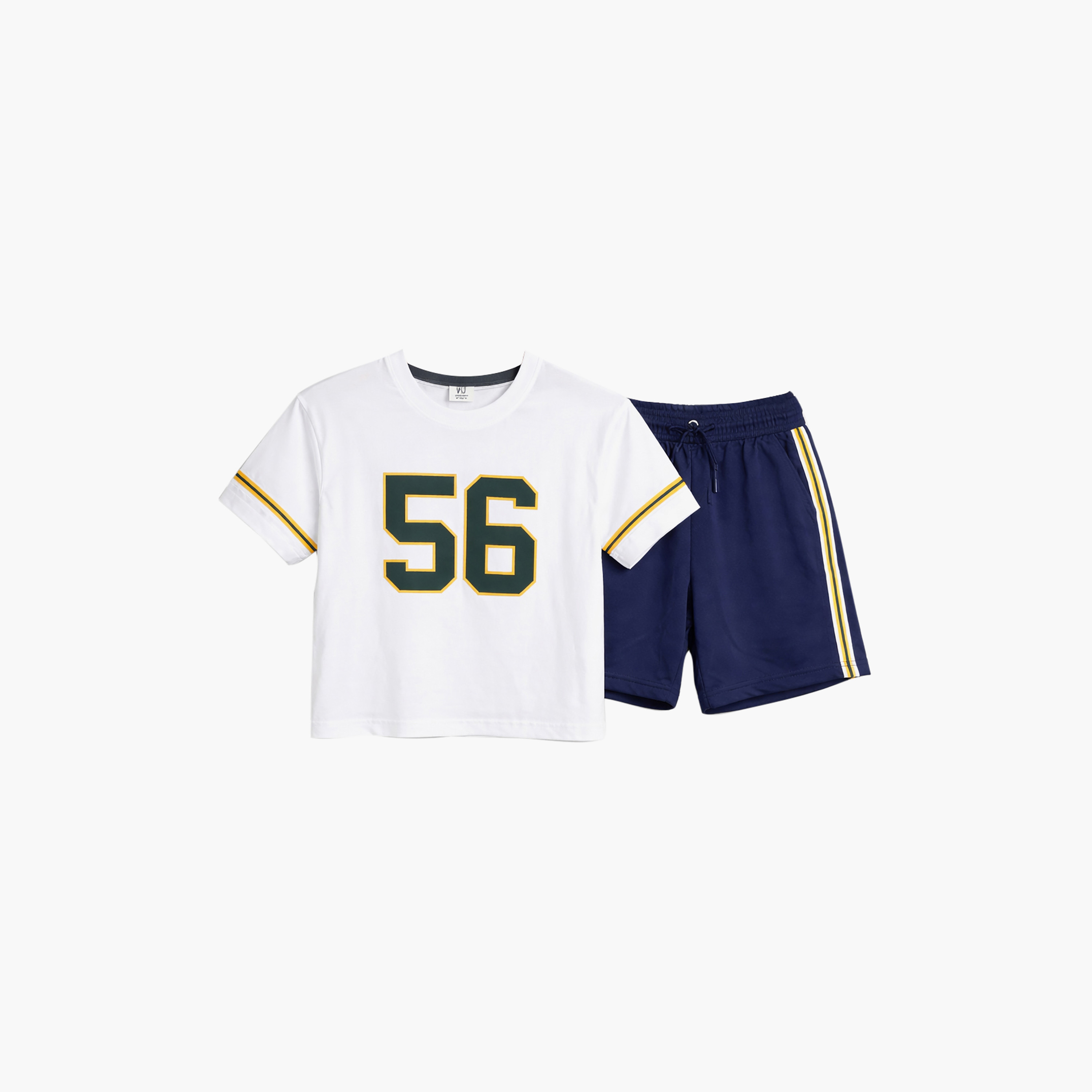 طقم مكون من تيشيرت "California 56" وشورت قطعتين من فيكتور آند جين-boys-clothing-setsandcoords-image-2