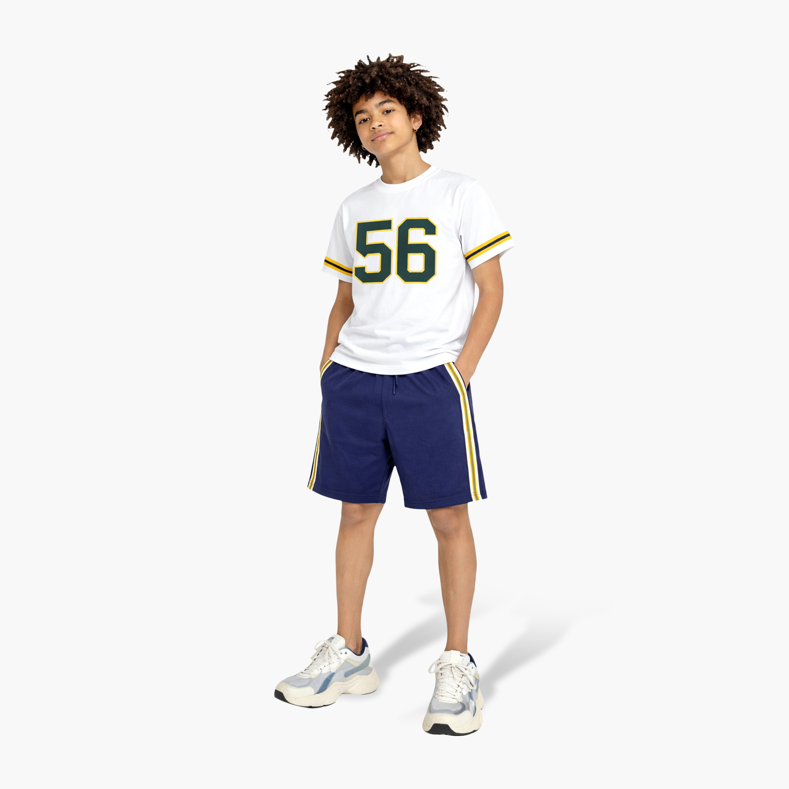 طقم مكون من تيشيرت "California 56" وشورت قطعتين من فيكتور آند جين-boys-clothing-setsandcoords-image-4