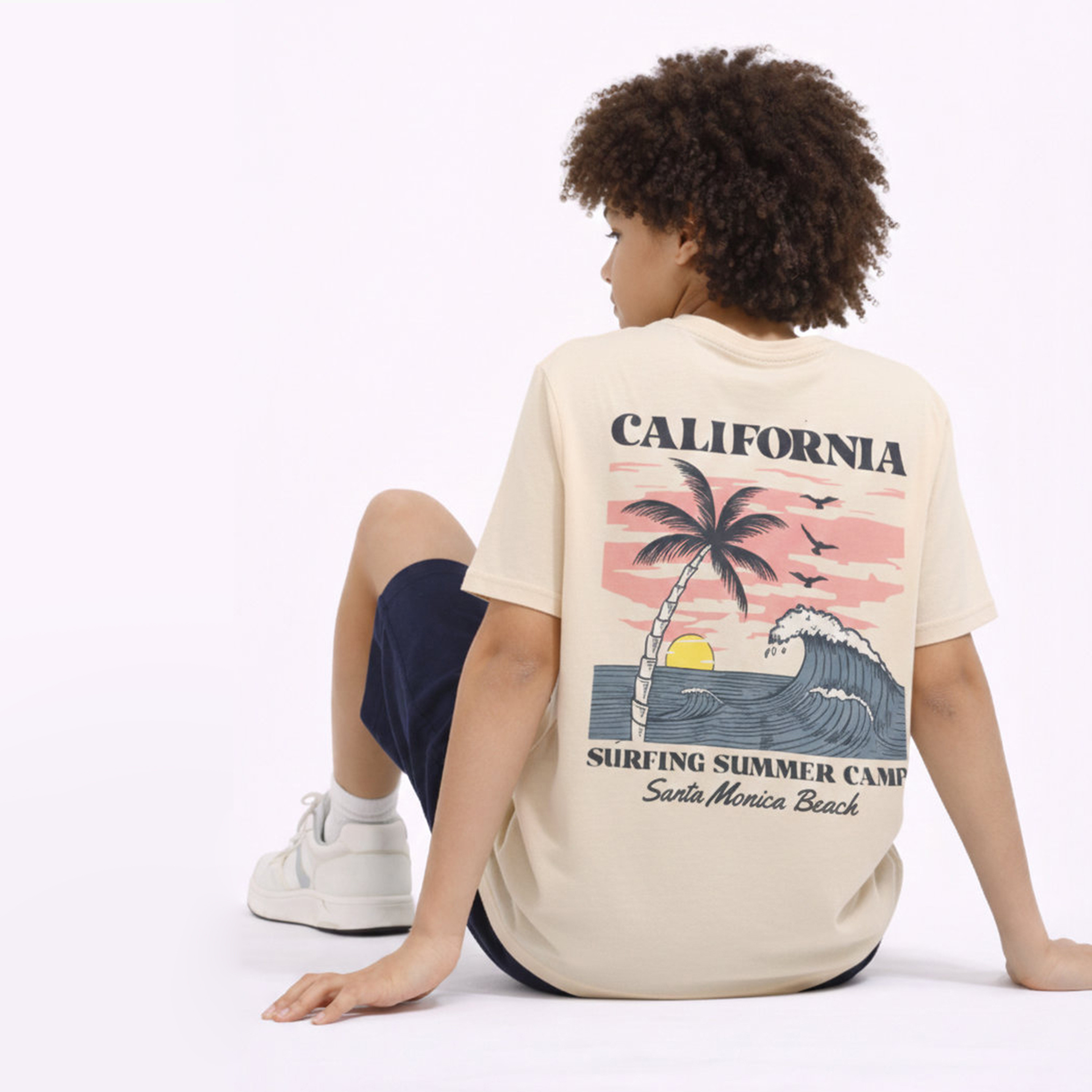 Victor and Jane Half Sleeves California Graphic Relaxed Fit T-Shirt-boys-clothing-tshirtsandpolos-image-3