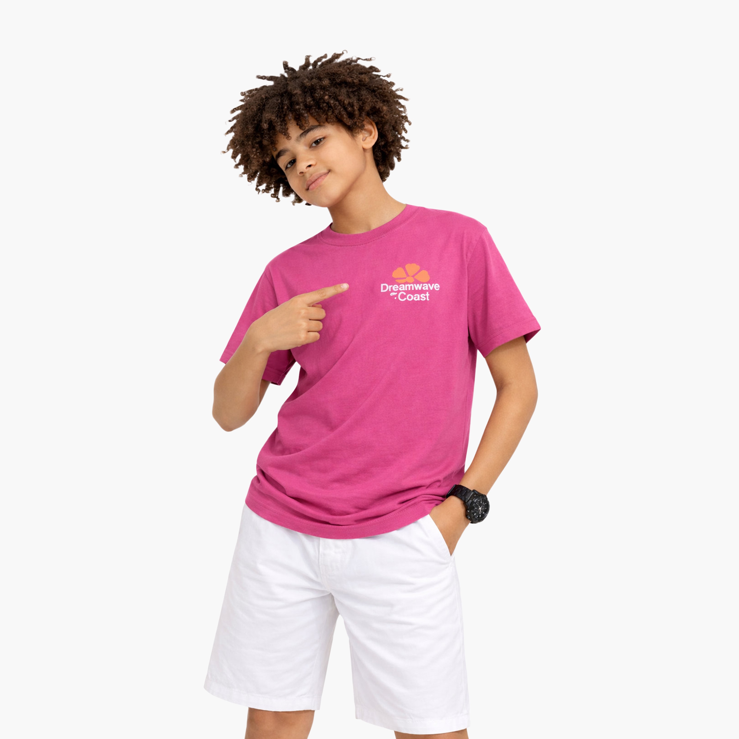 Victor and Jane Half Sleeves Dreamwave Coast Graphic Relaxed Fit T-Shirt-boys-clothing-tshirtsandpolos-image-1