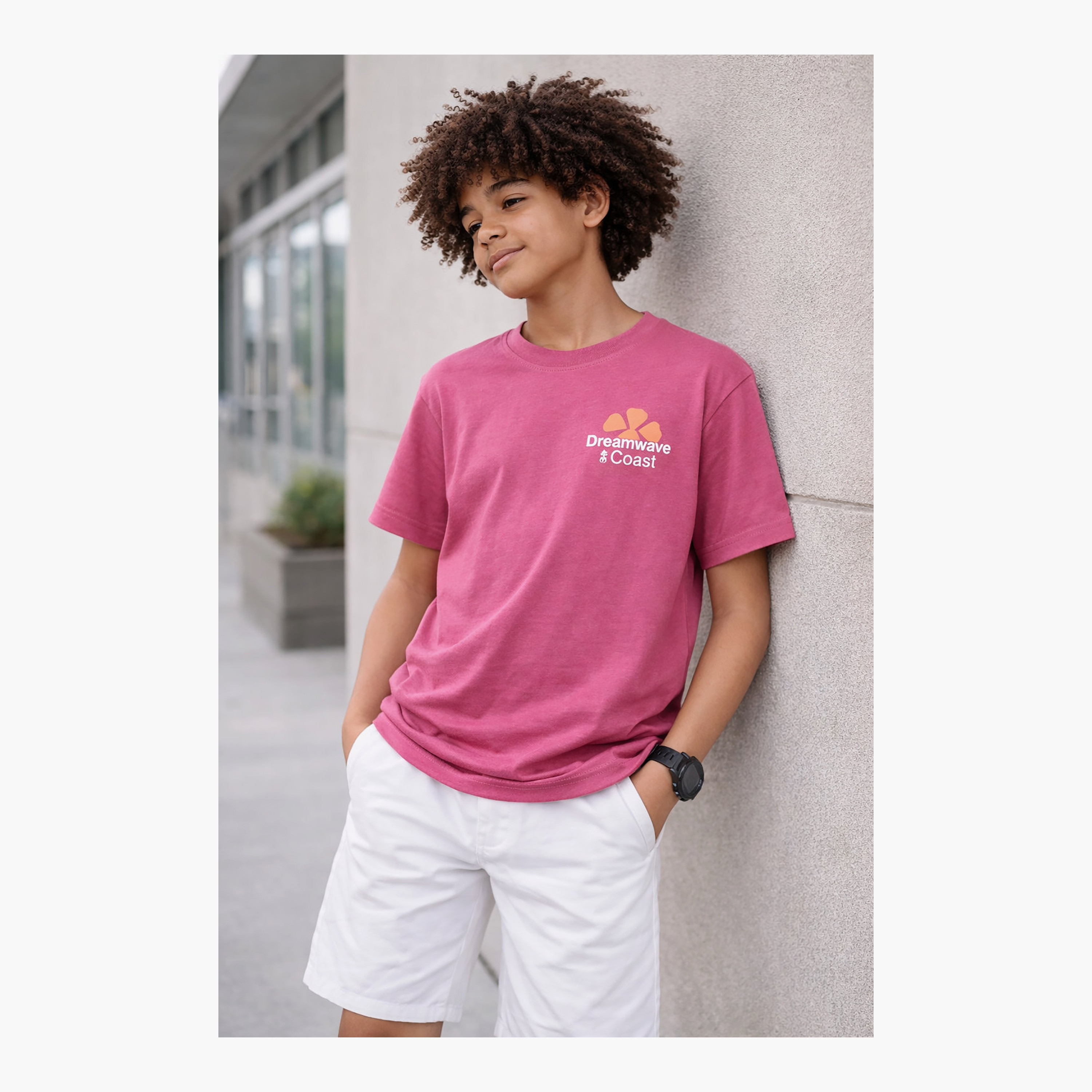 Victor and Jane Half Sleeves Dreamwave Coast Graphic Relaxed Fit T-Shirt-boys-clothing-tshirtsandpolos-image-3