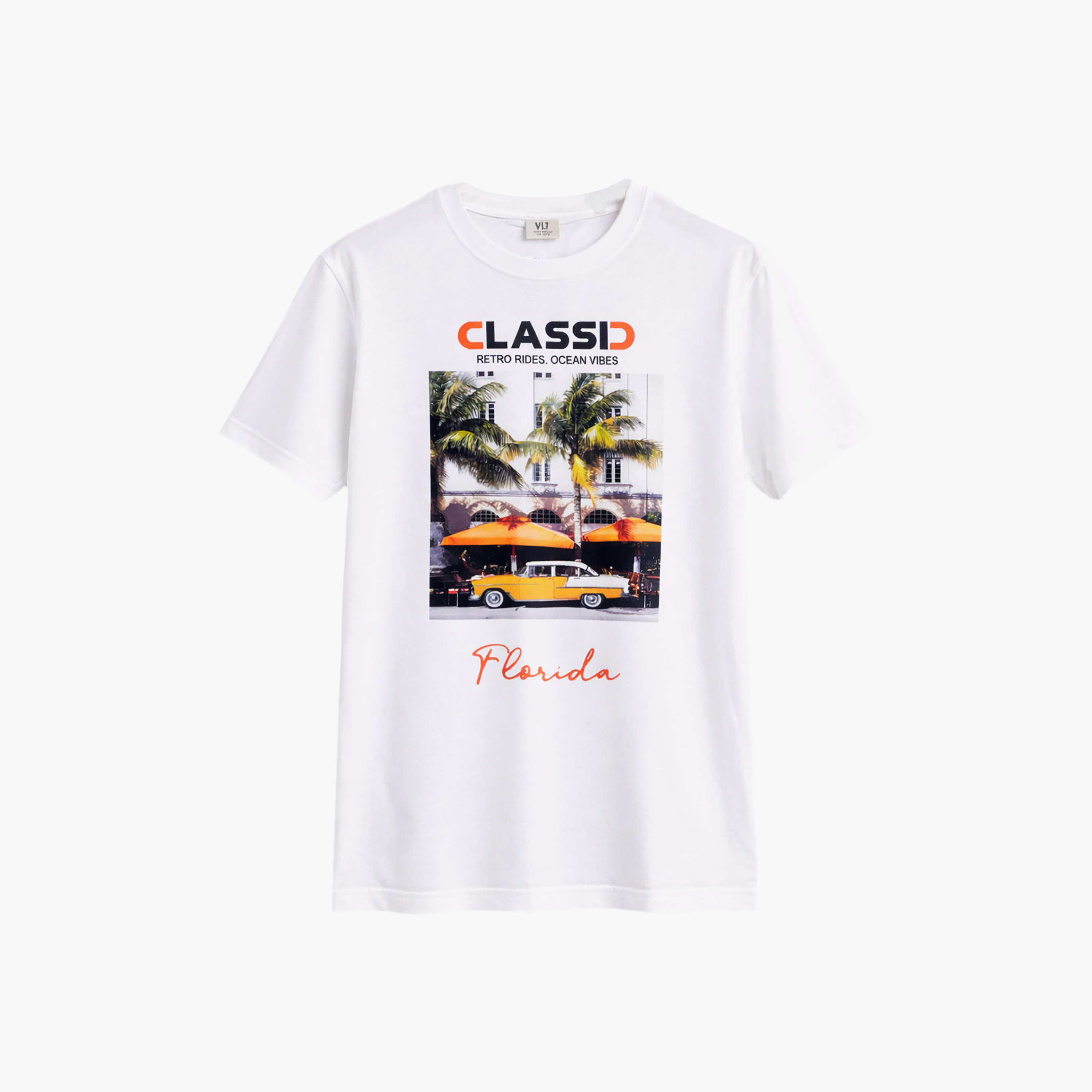 Victor and Jane Half Sleeves Florida Graphic Relaxed Fit T-Shirt-boys-clothing-tshirtsandpolos-image-3