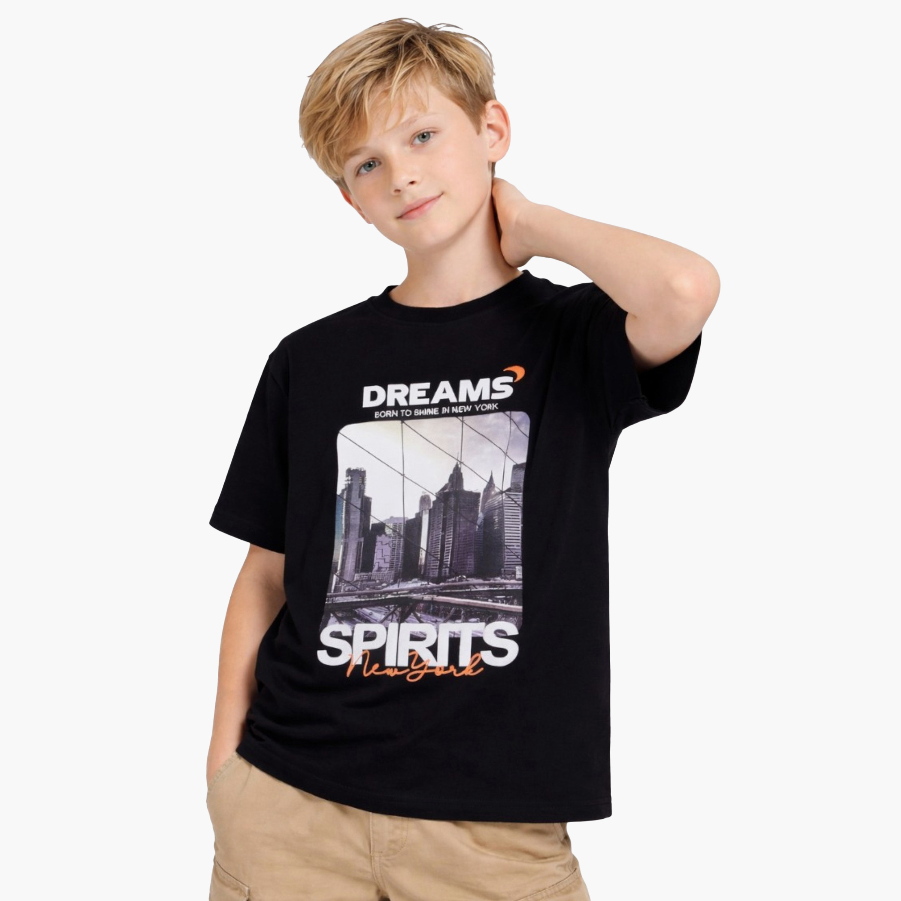 Victor and Jane 2-Piece Dreams Sprints Printed T-Shirt & Shorts Set-boys-clothing-setsandcoords-image-5