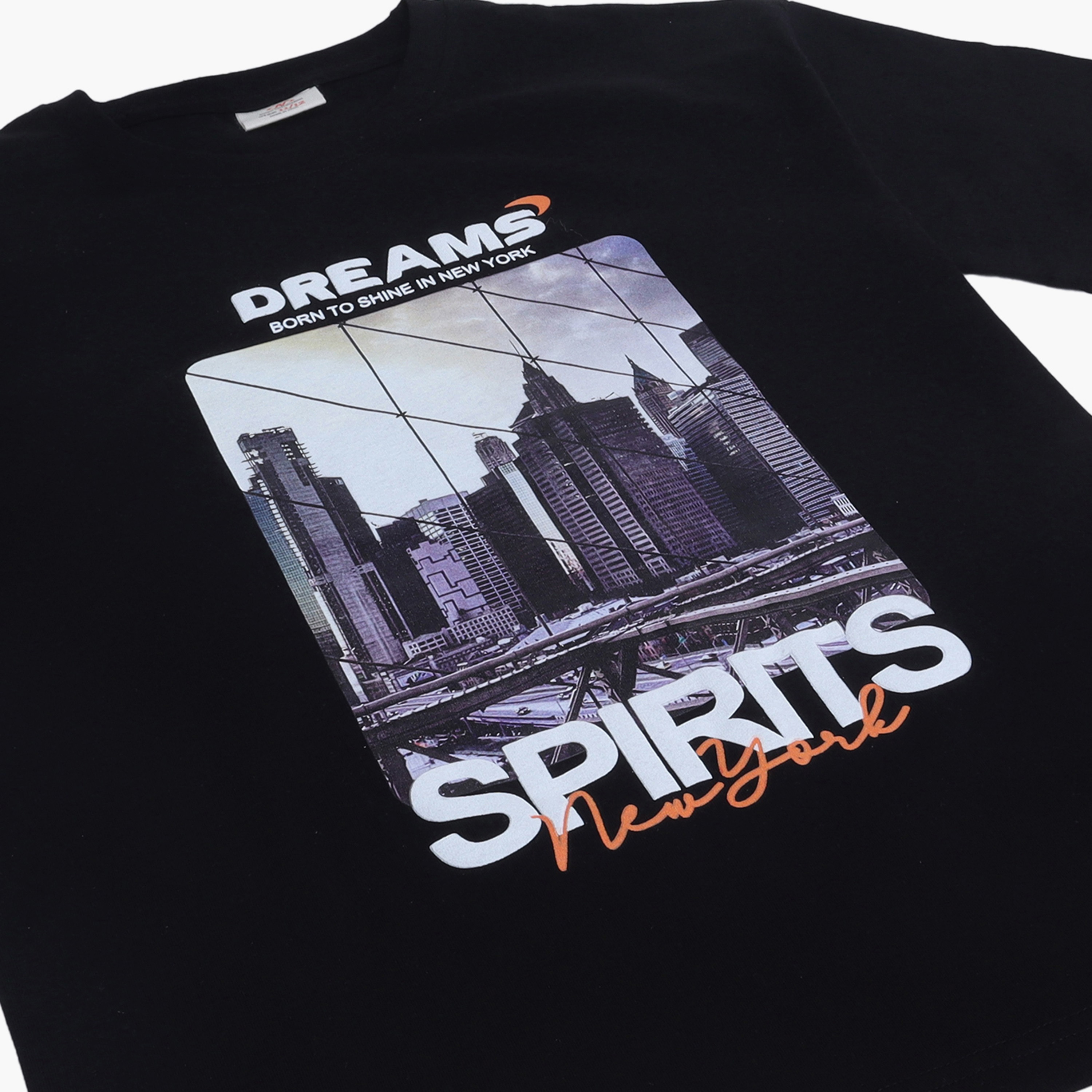 Victor and Jane 2-Piece Dreams Sprints Printed T-Shirt & Shorts Set-boys-clothing-setsandcoords-image-7