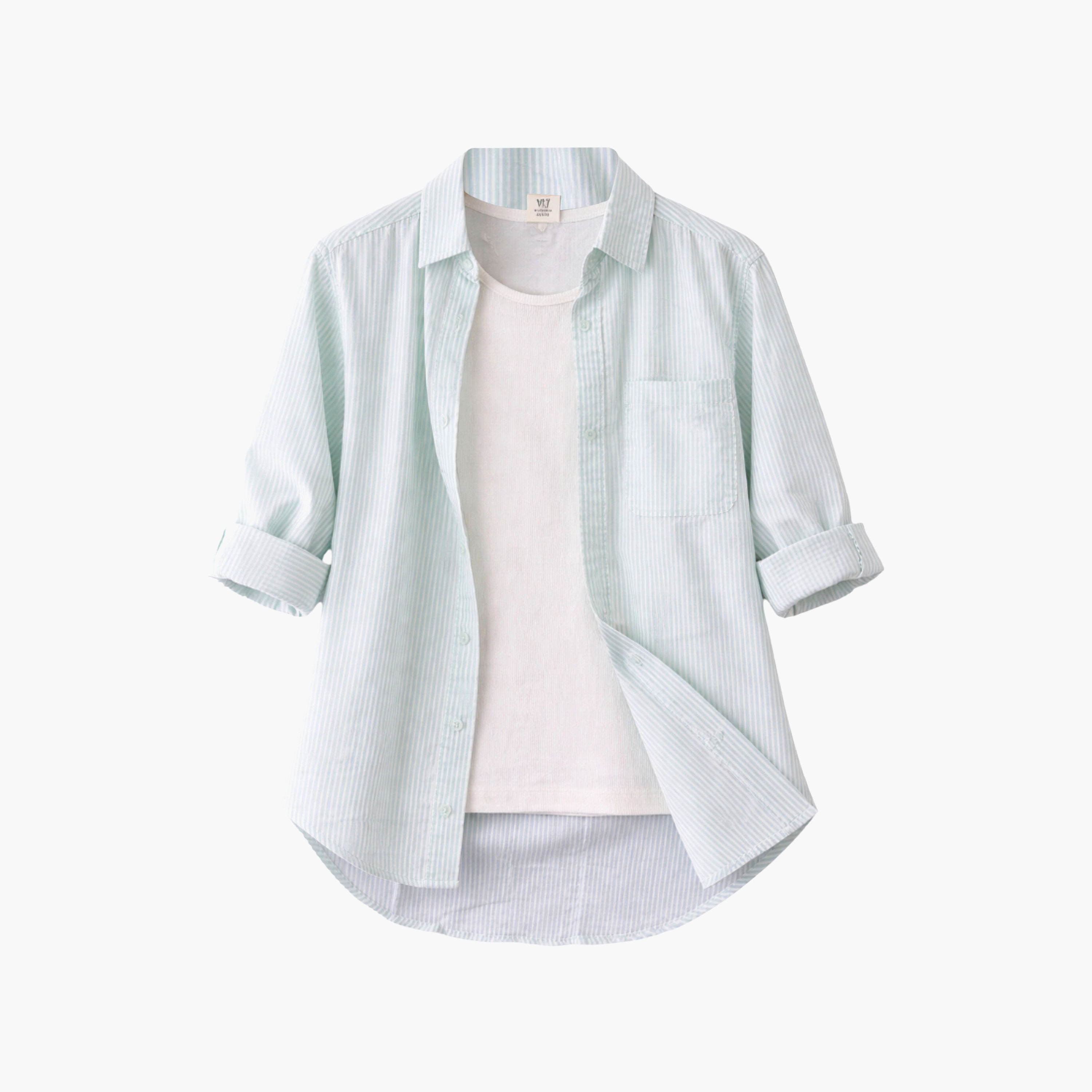 Victor and Jane Cotton Oversized Striped Shirt-girls-clothing-blousesandshirts-image-5
