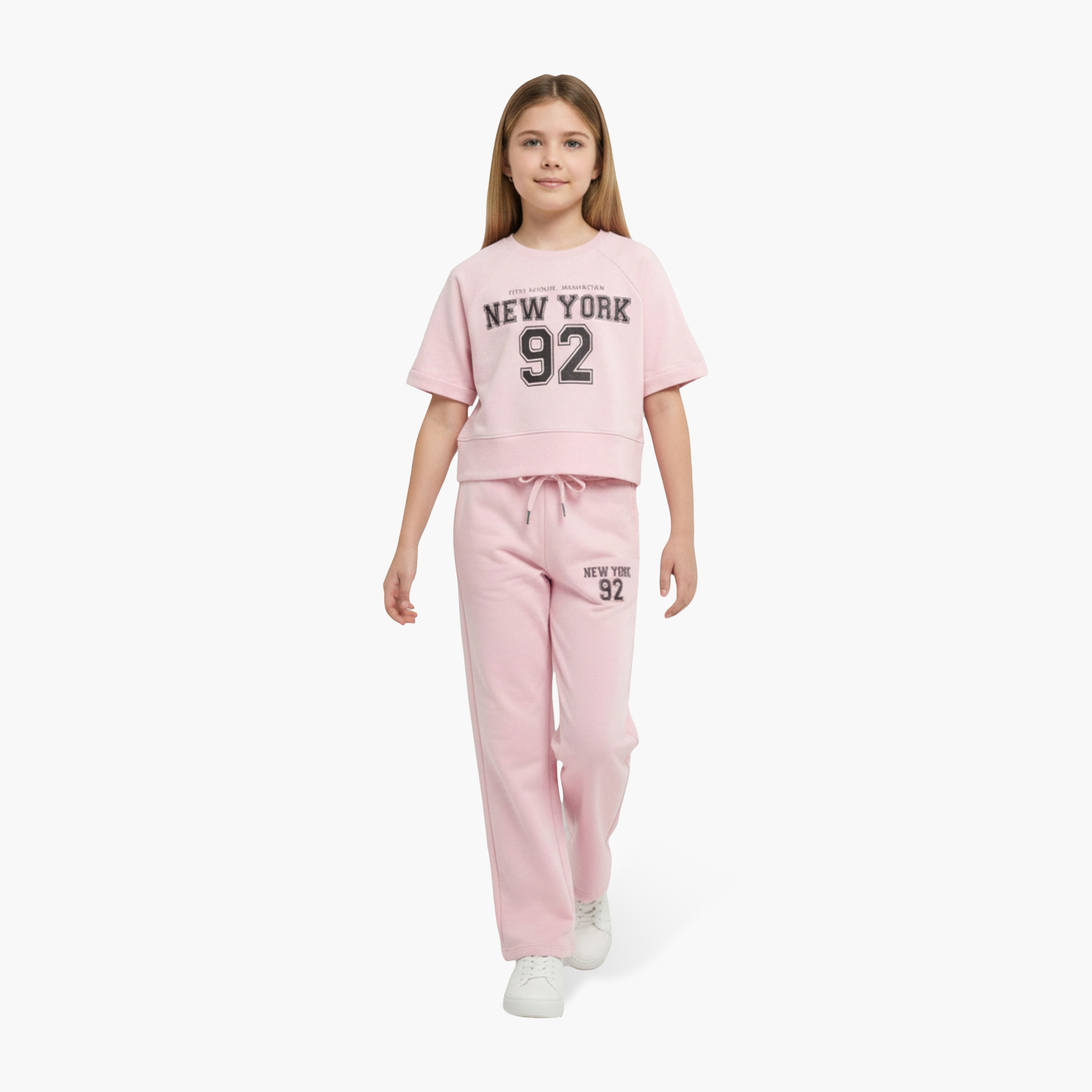 Victor and Jane New York Printed Top & Pants Set-girls-clothing-setsandcoords-image-1
